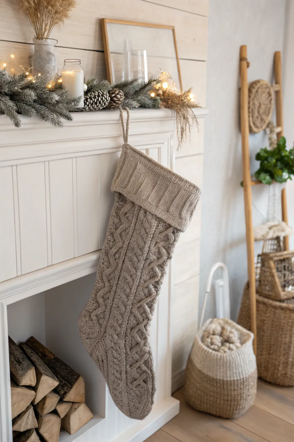 Transform your old sweaters into charming Christmas stockings for a cozy, eco-friendly holiday touch!
