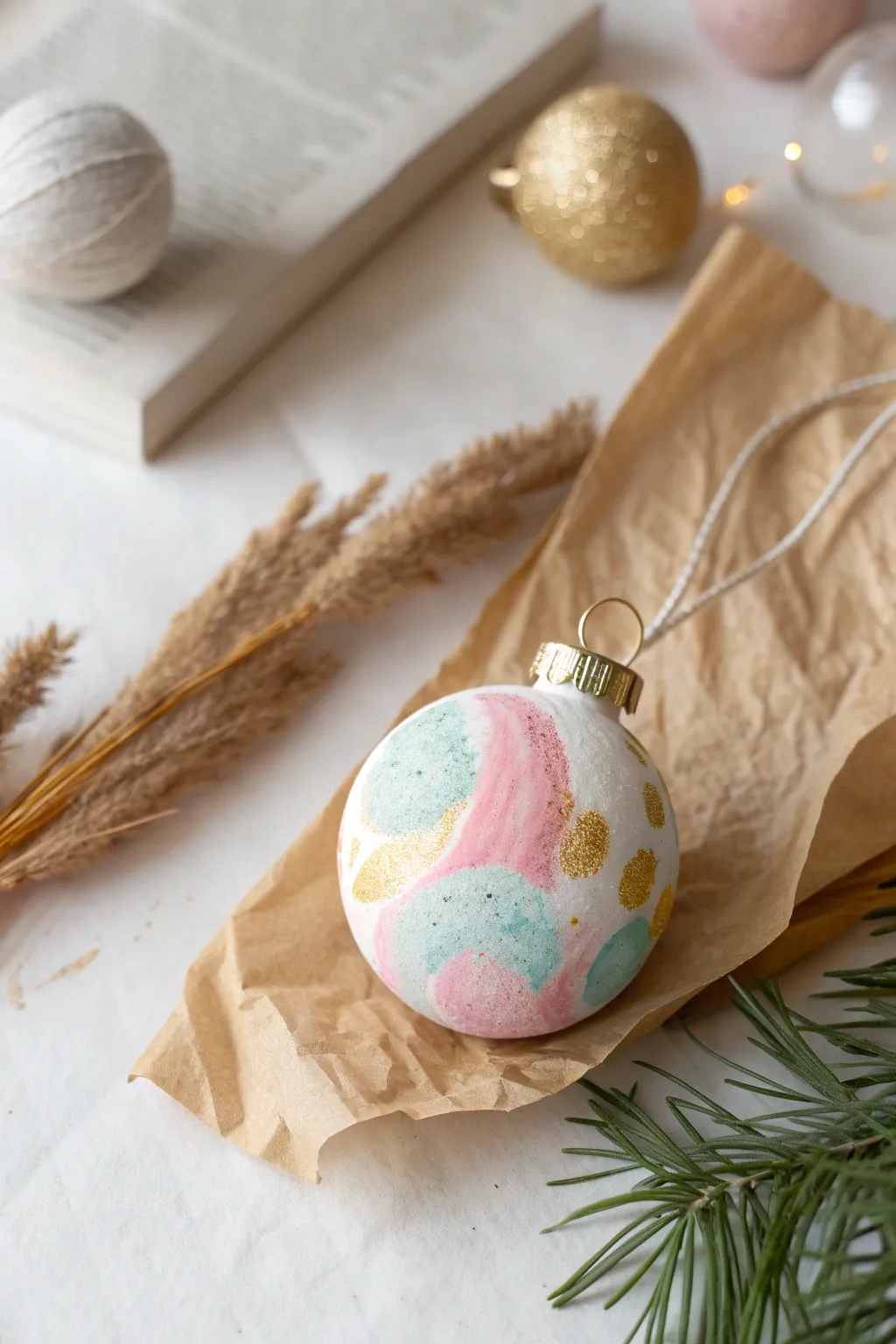 Discover the joy of creativity with sponge-painted ornaments—simple, beautiful, and full of toddler charm!