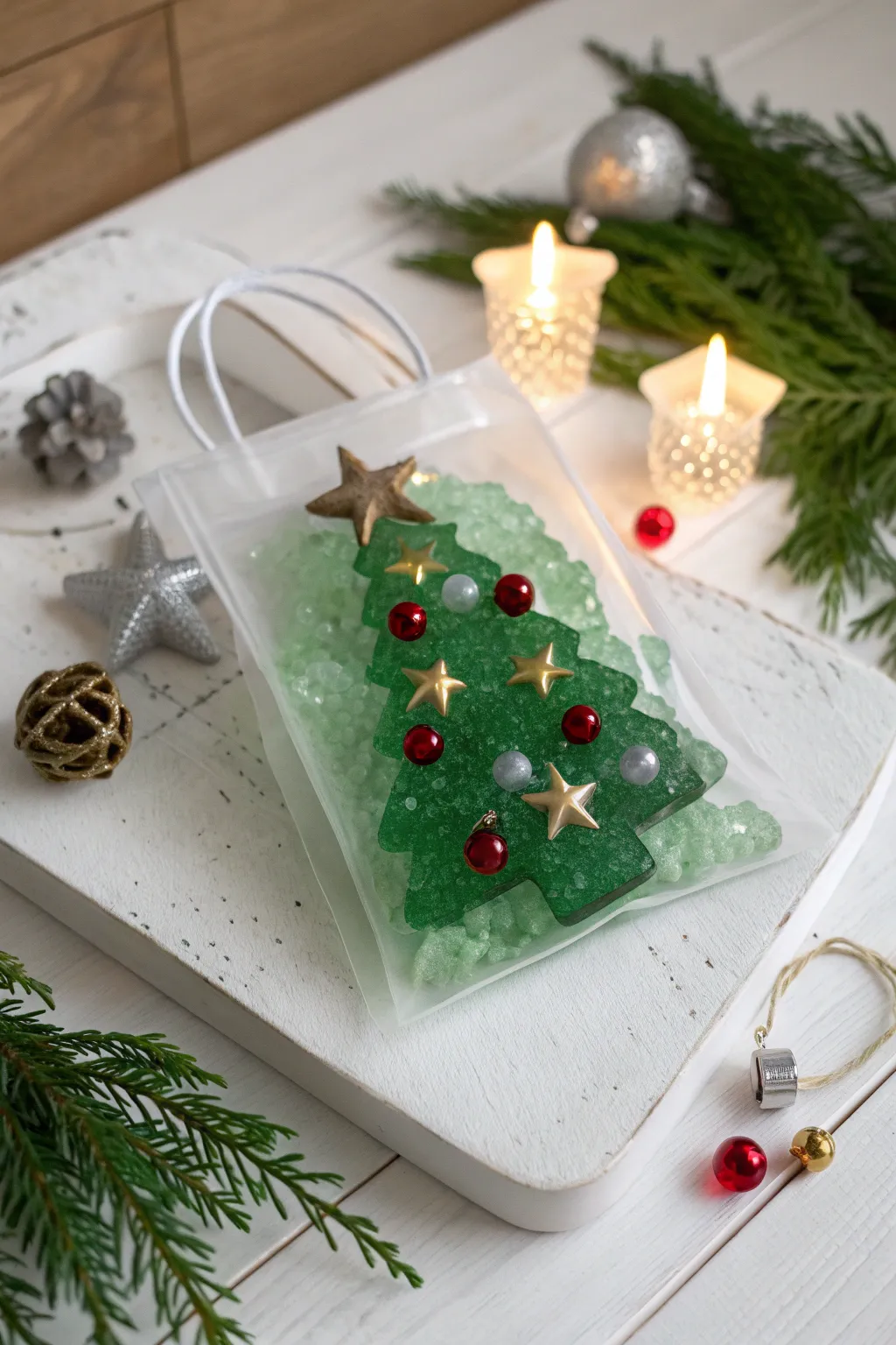 Discover the joy of touch with our Christmas Tree Sensory Bags – a perfect blend of festive fun and minimalist design!