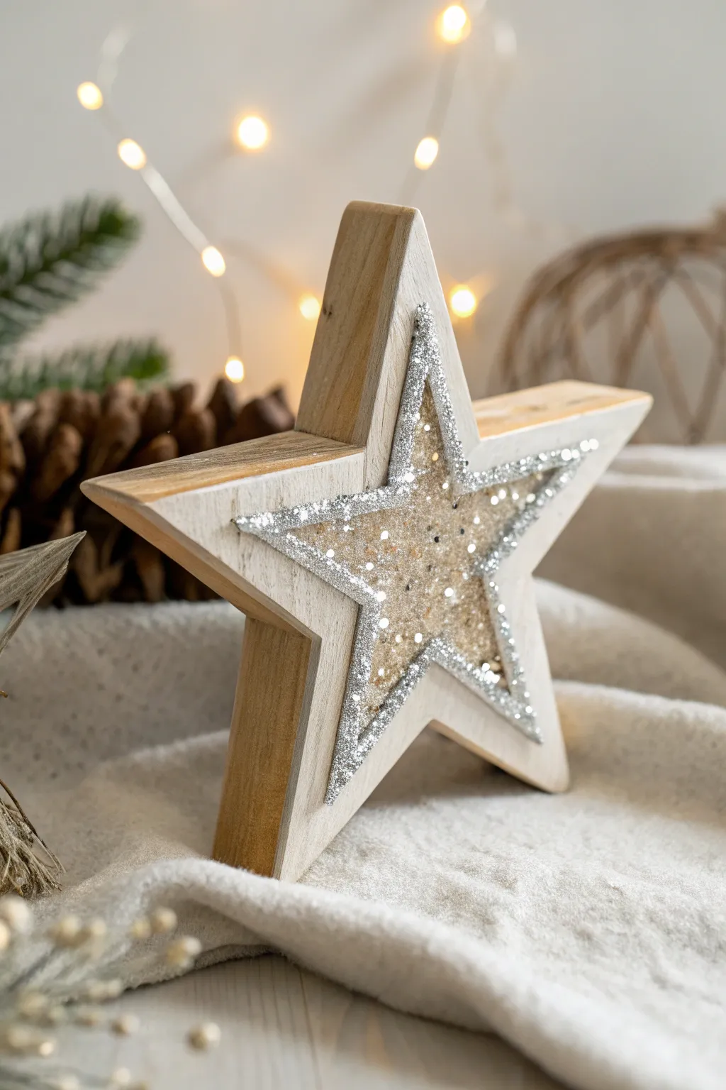 Shimmering Simplicity: Add a Touch of Glitter to Your Holiday Decor