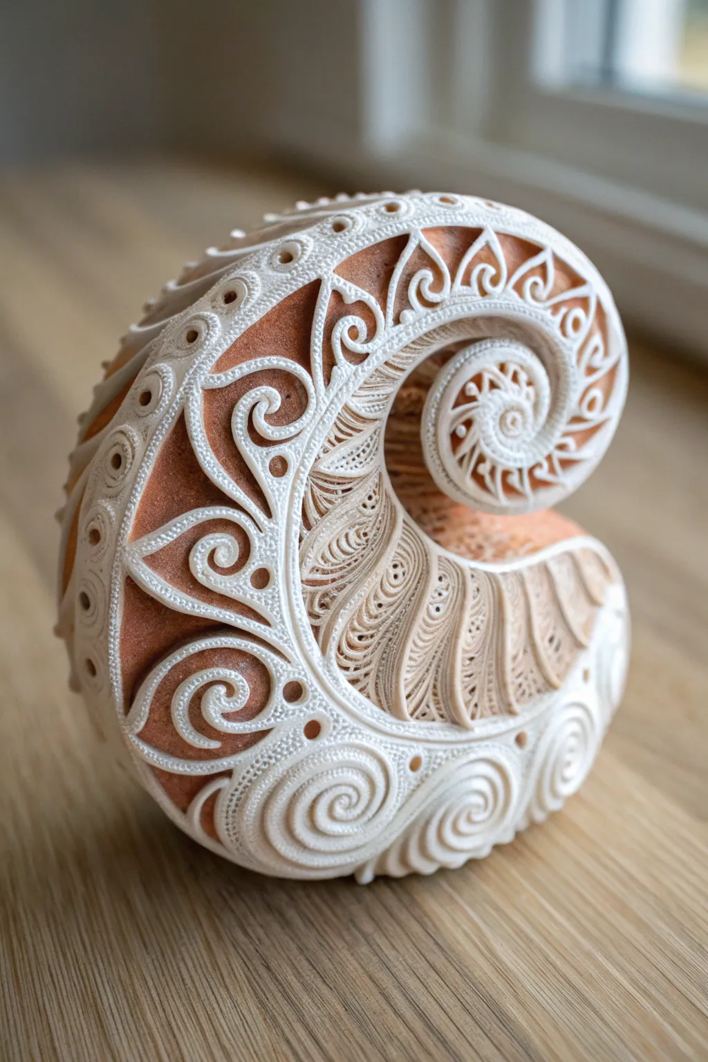 Elevate your space with handcrafted polymer clay elegance.