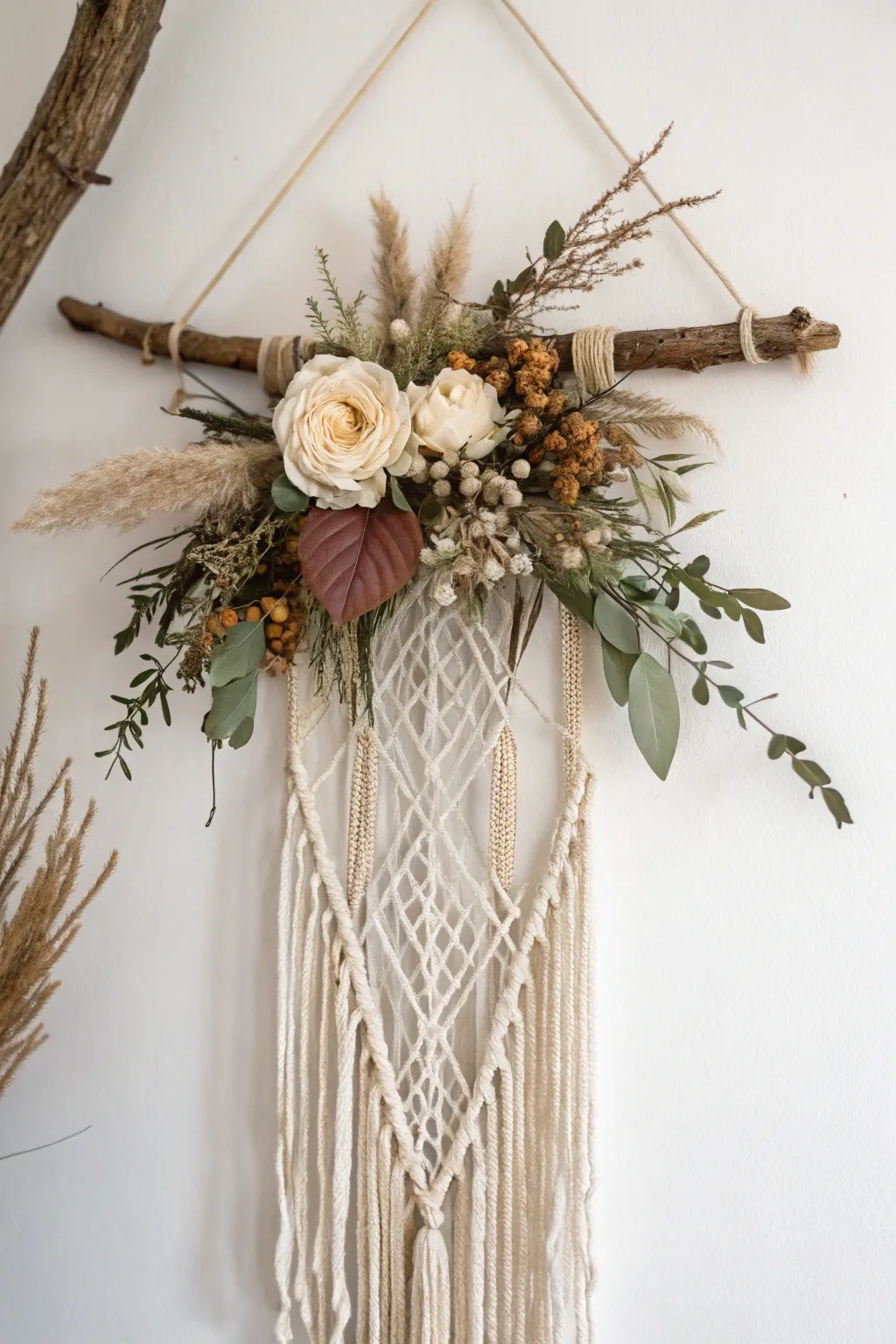Bring the outdoors in with this stunning nature-inspired wall art. Perfect for lovers of minimalist and Boho aesthetics.