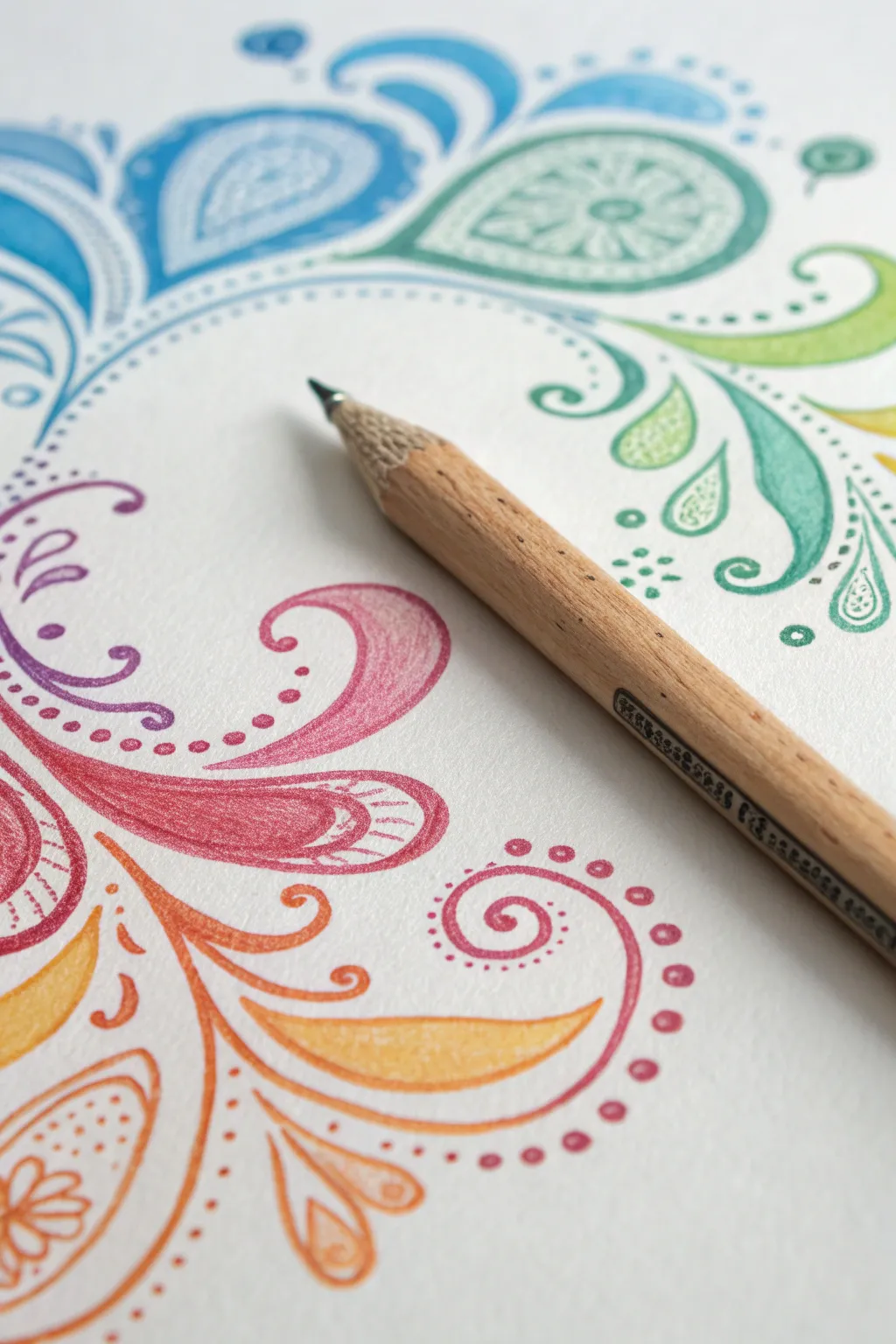 Unleash your creativity with vibrant swirls and captivating hues.