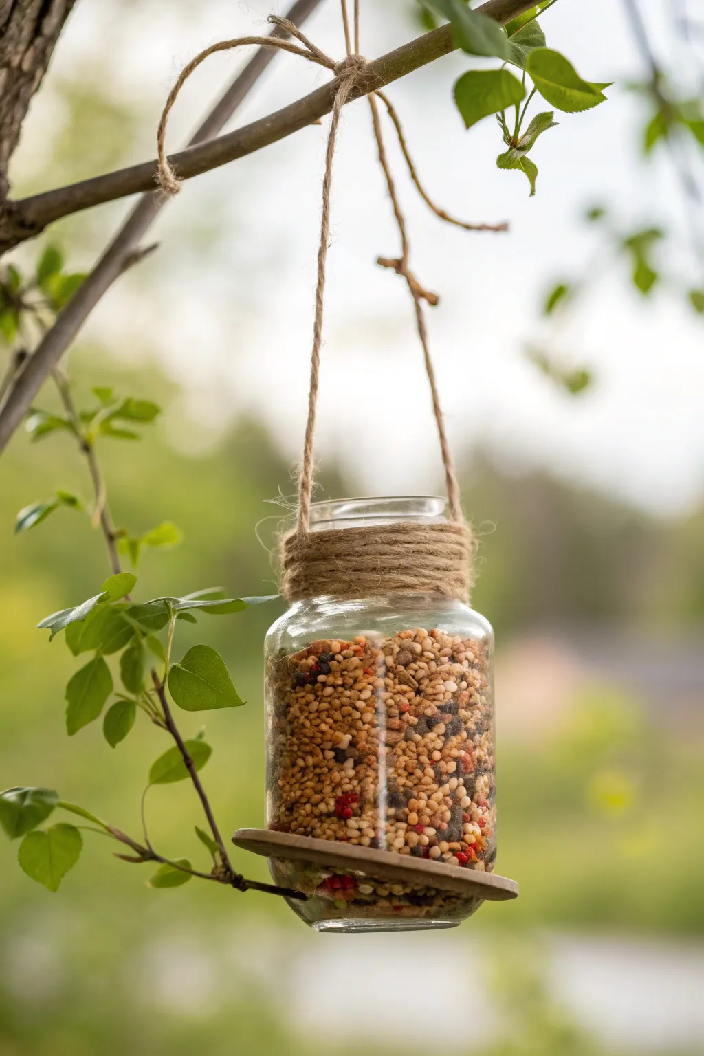 Embrace simplicity and nature with this charming recycled bird feeder project, perfect for little hands and curious minds.