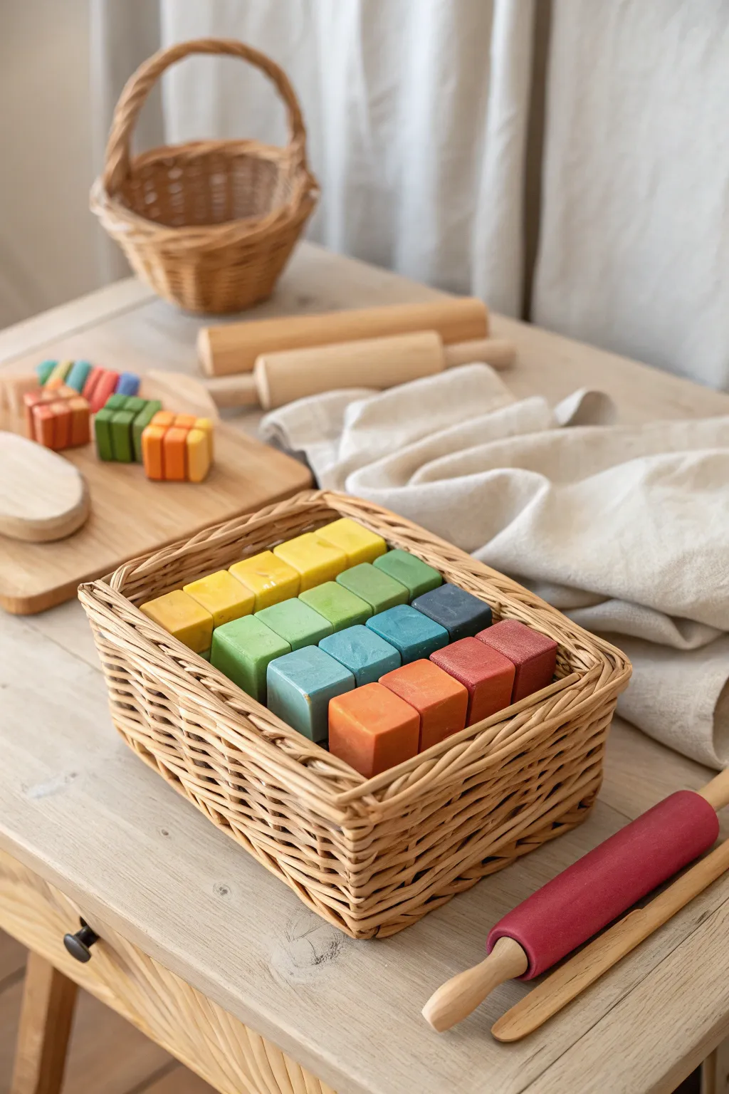 Inspire little creators with this charming educational clay kit.
