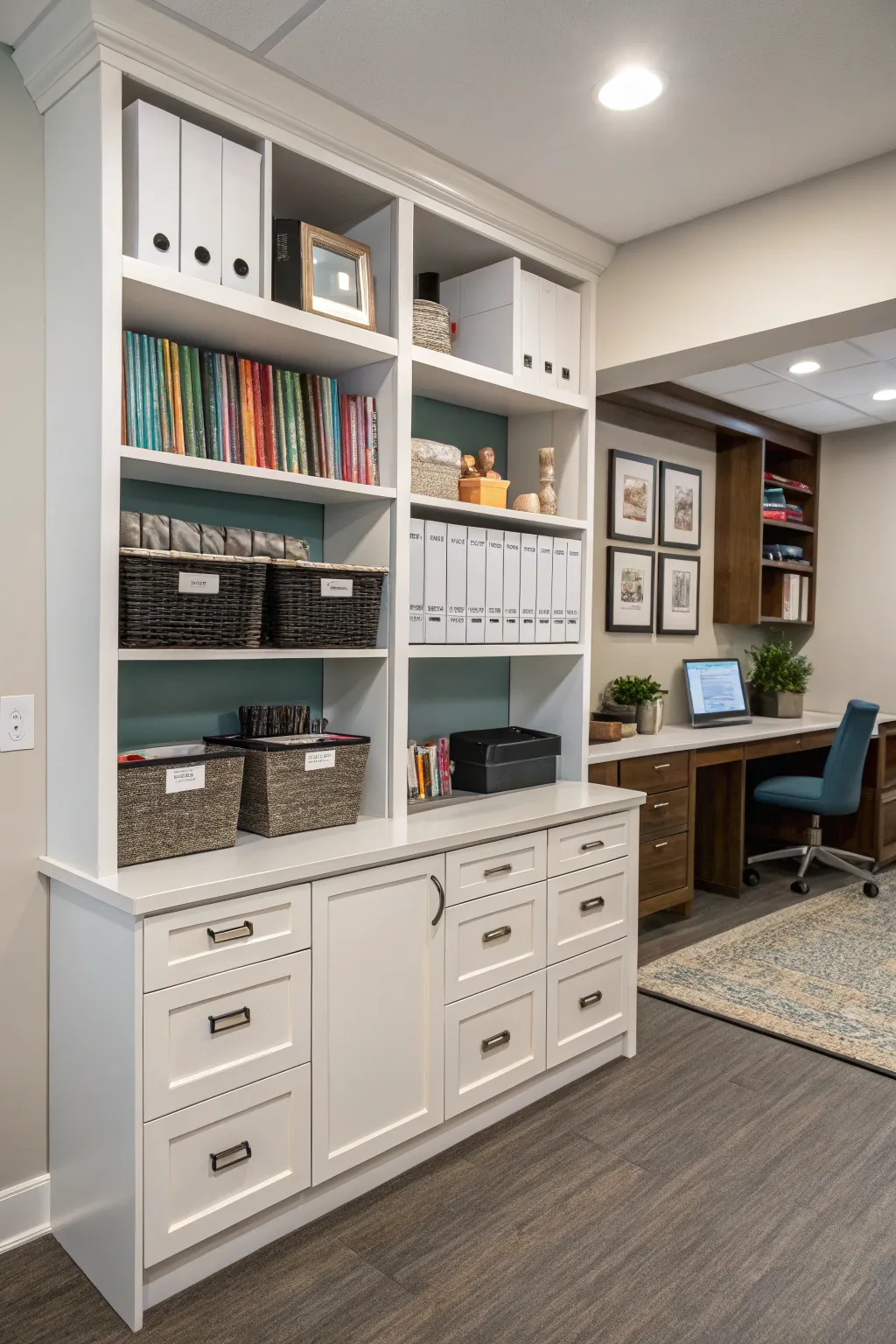 Make the most of every space by creatively using nooks.