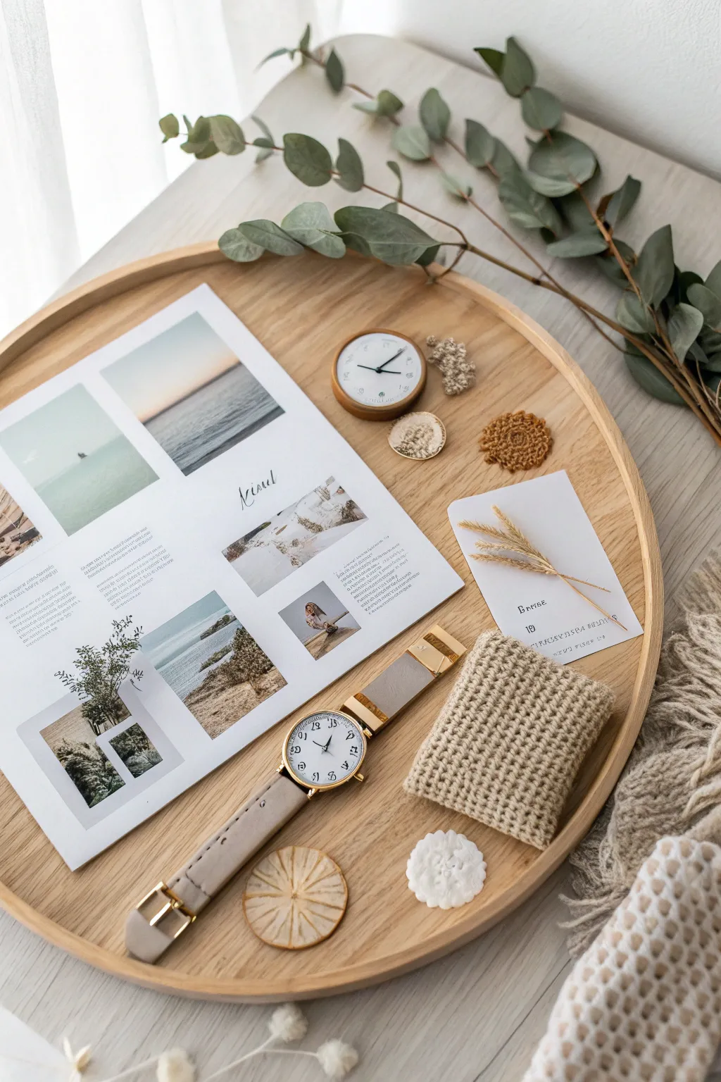 Transform your space and mindset with a serene, minimalist vision board that harmonizes craftsmanship and natural beauty.