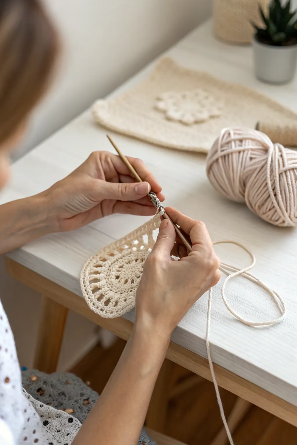 Captivating Craftsmanship: Watch crochet magic unfold in real-time!
