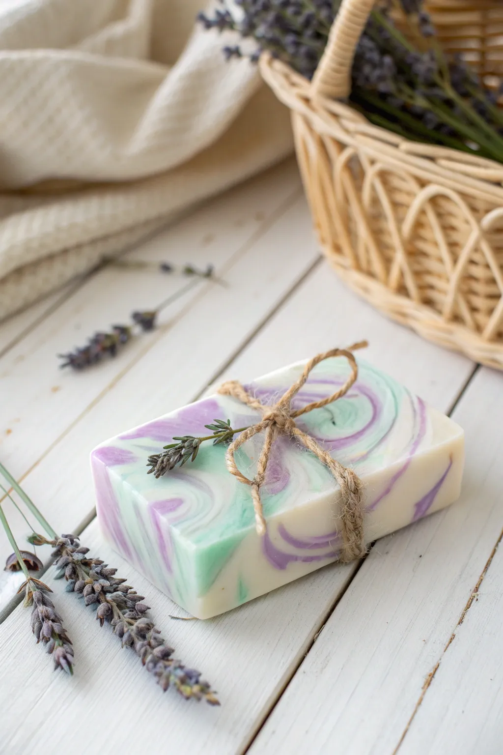 Elevate your gifting with the natural elegance of handmade soap bars, perfect for a touch of personal charm.