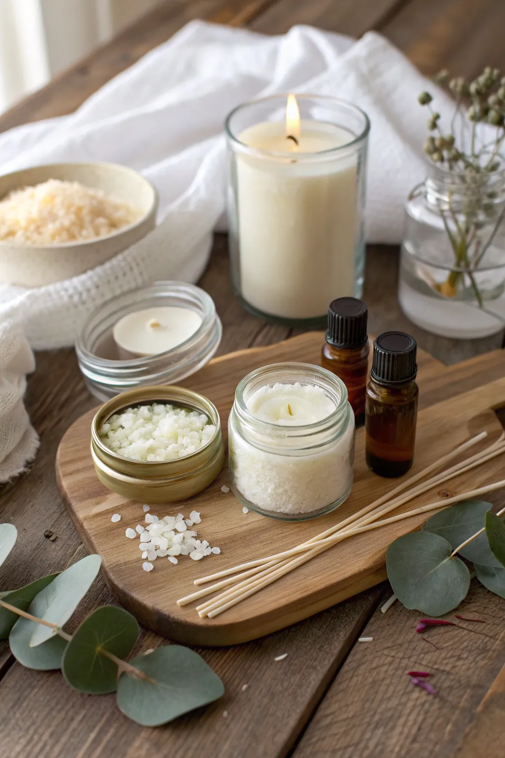 Ignite creativity with a DIY candle kit, the perfect fusion of simplicity and natural beauty.