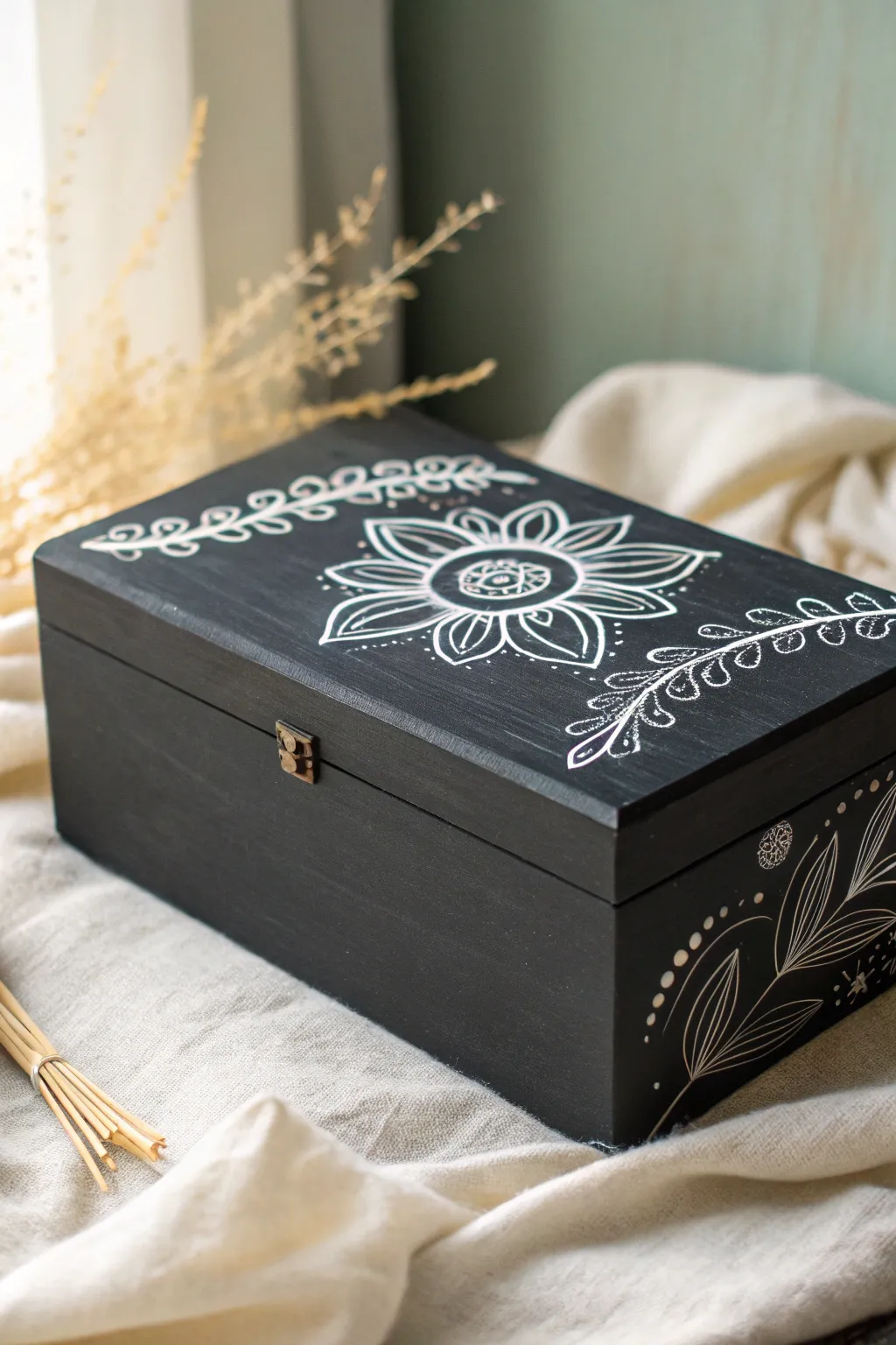 Turn your storage into a creative canvas with chic chalkboard boxes. Perfect for messages and doodles in any stylish space!