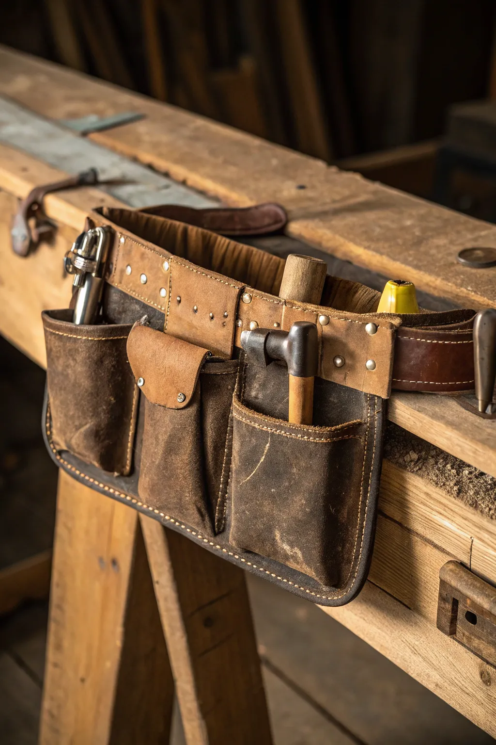 Craft your own rugged tool belt with style and sustainability in mind.