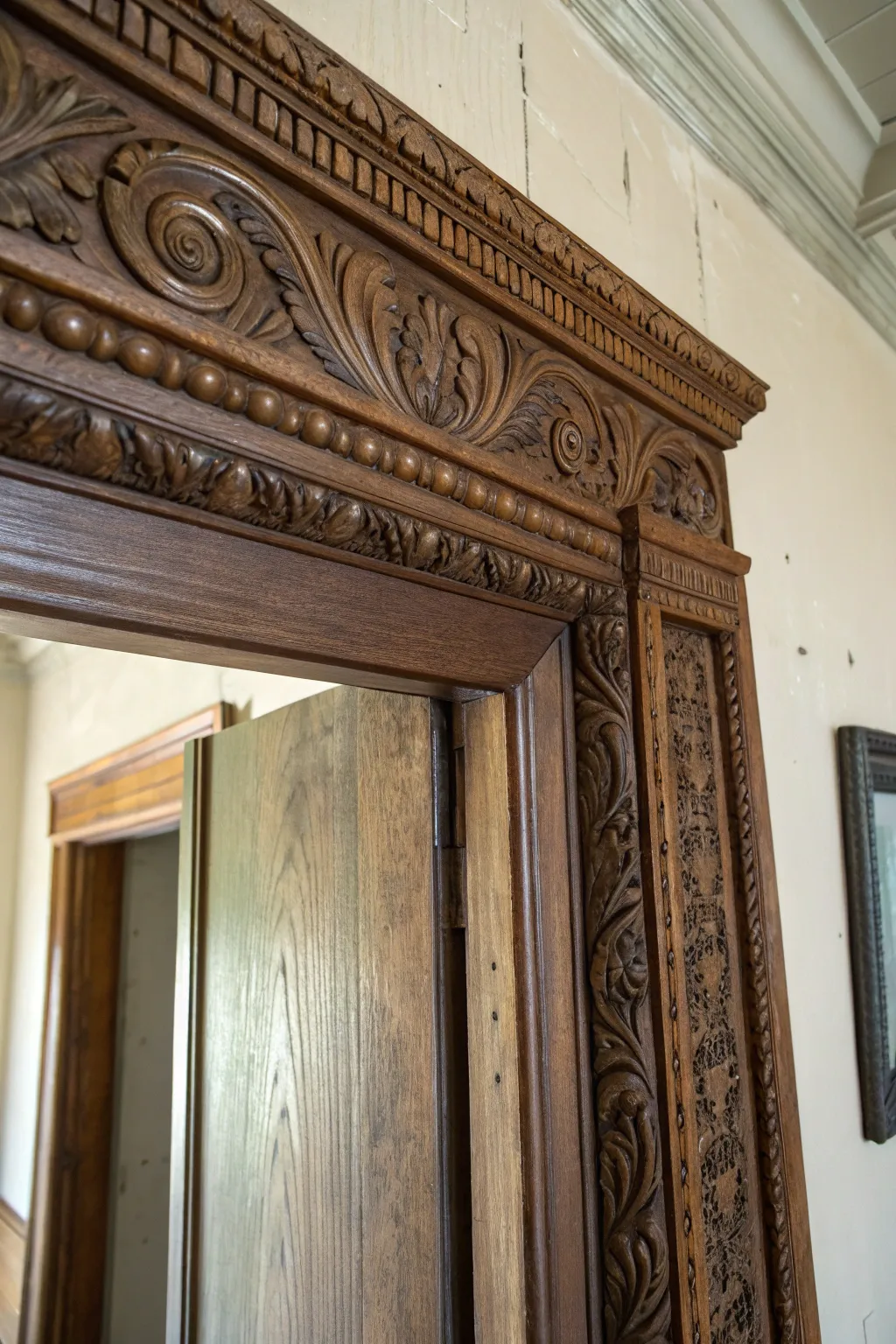 Elevate your space with vintage door trim—where history and craftsmanship meet.