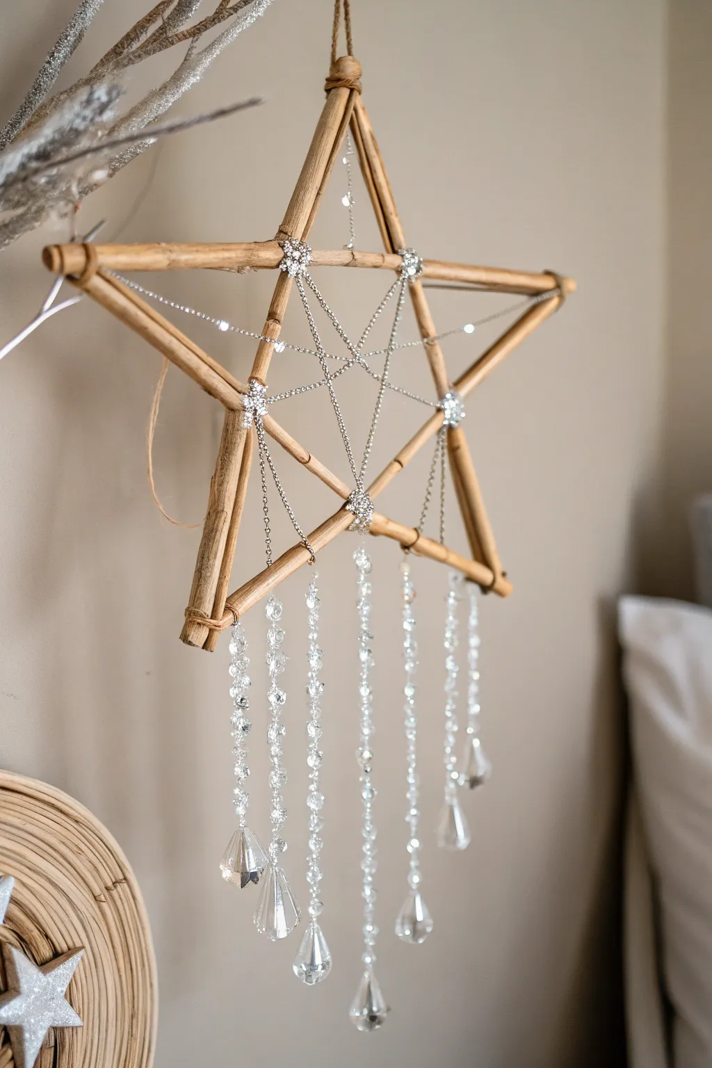 Capture the magic of a starry night with this enchanting DIY dream catcher.