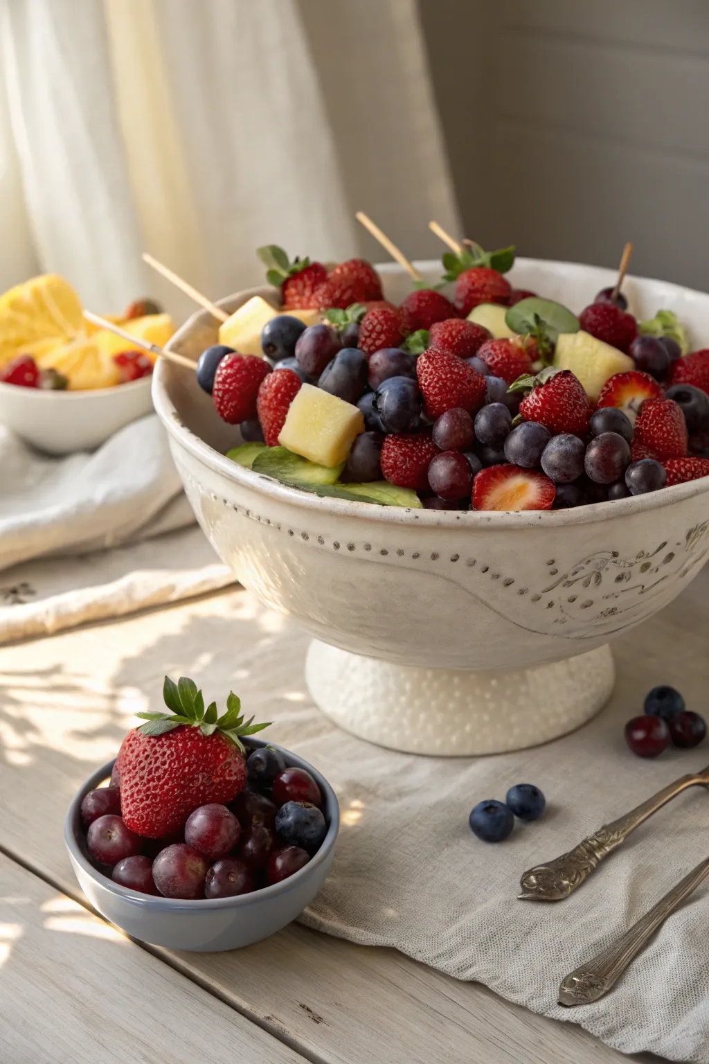 Transform your table with a stunning edible centerpiece that embodies natural beauty and simplicity.