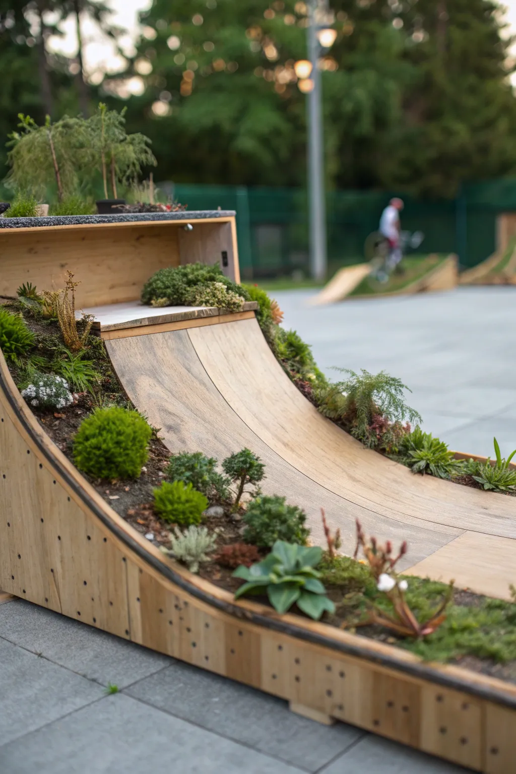 Elevate your fingerboard game with a touch of nature - craft your own miniature garden obstacles!