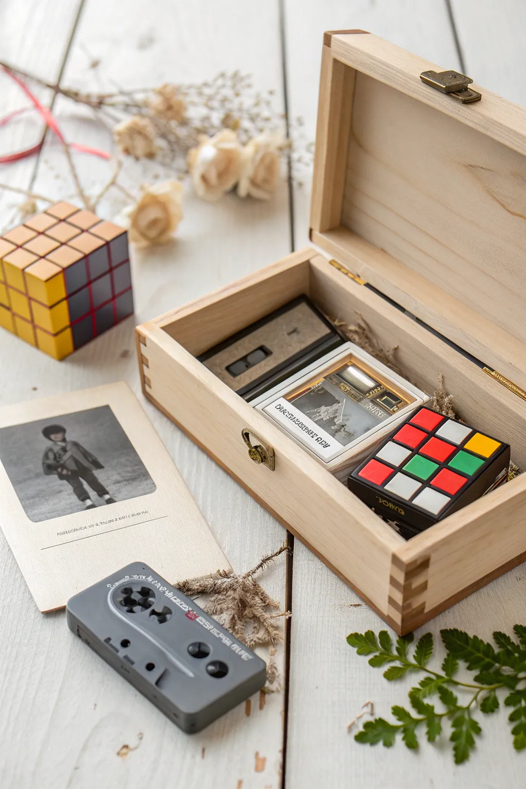 Unwrap nostalgia with a personalized time capsule for a memorable 30th birthday surprise!