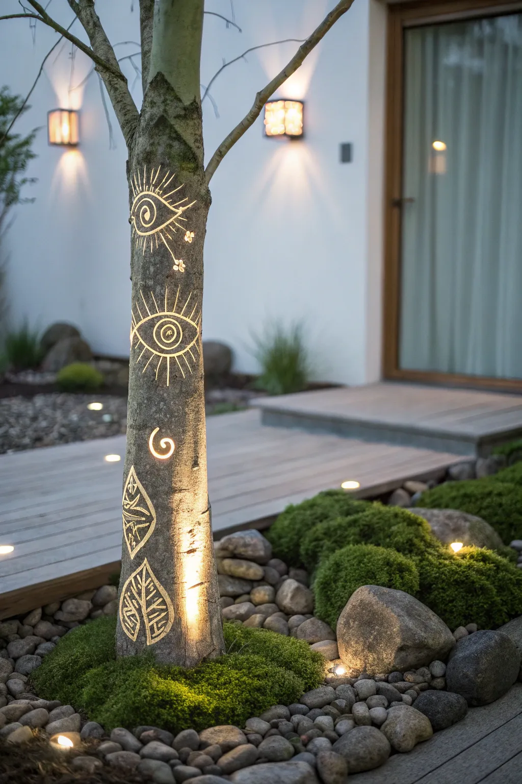 Illuminate your garden with hauntingly beautiful tree spirits this Halloween, blending minimalist elegance with a touch of Boho charm.