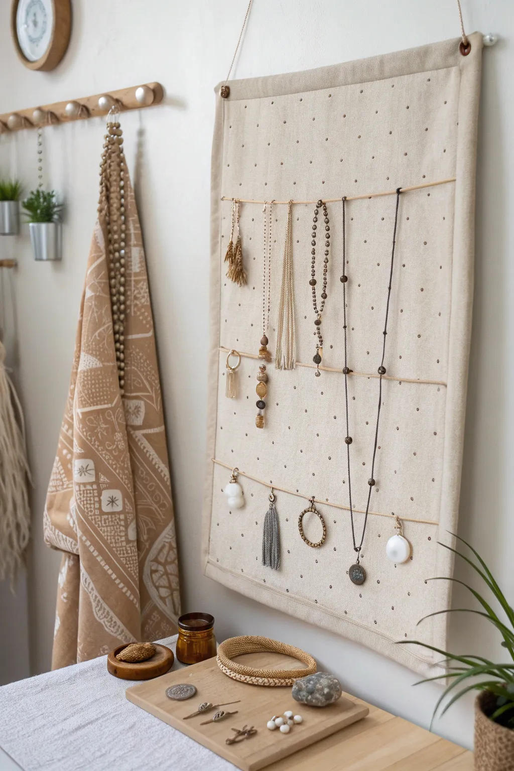 Transform your space with a chic, fabric-covered cork board—where style meets functionality.