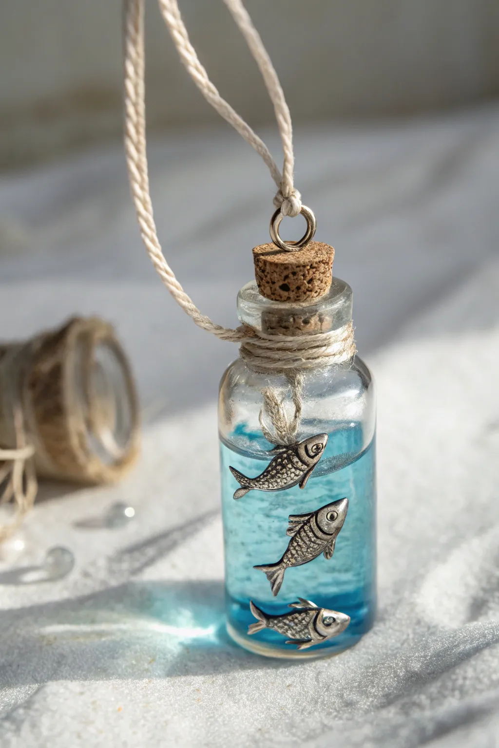 Dive into elegance with this Mini Underwater World charm—where simplicity meets serene beauty!