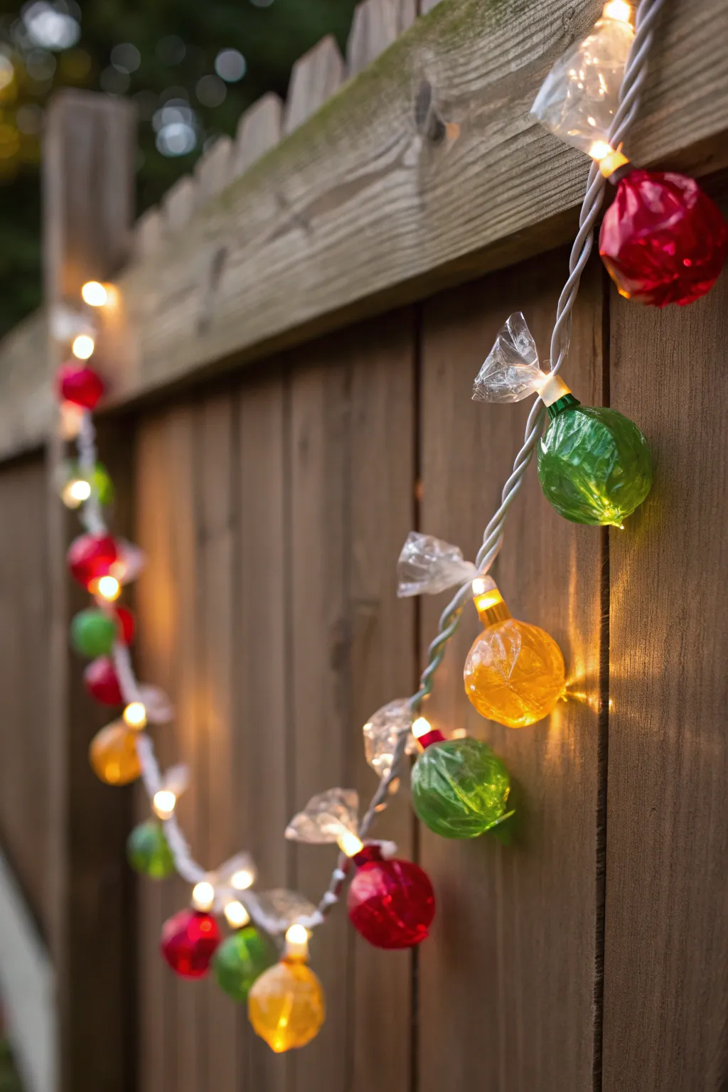 Brighten your outdoor space with a whimsical candy garland—where Scandinavian simplicity meets Boho flair.
