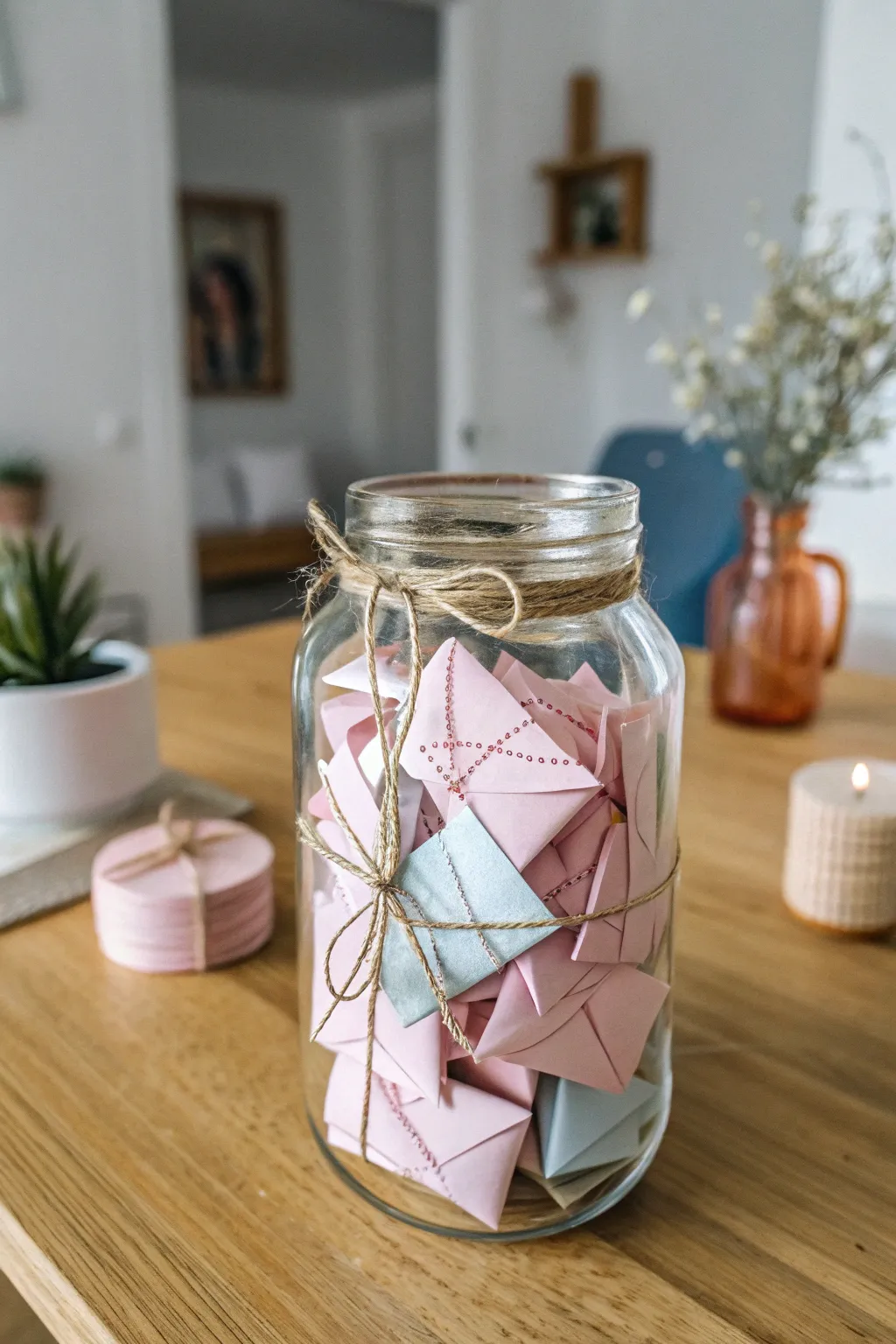 Capture hearts with this charming DIY: Mini Love Notes in a Jar!