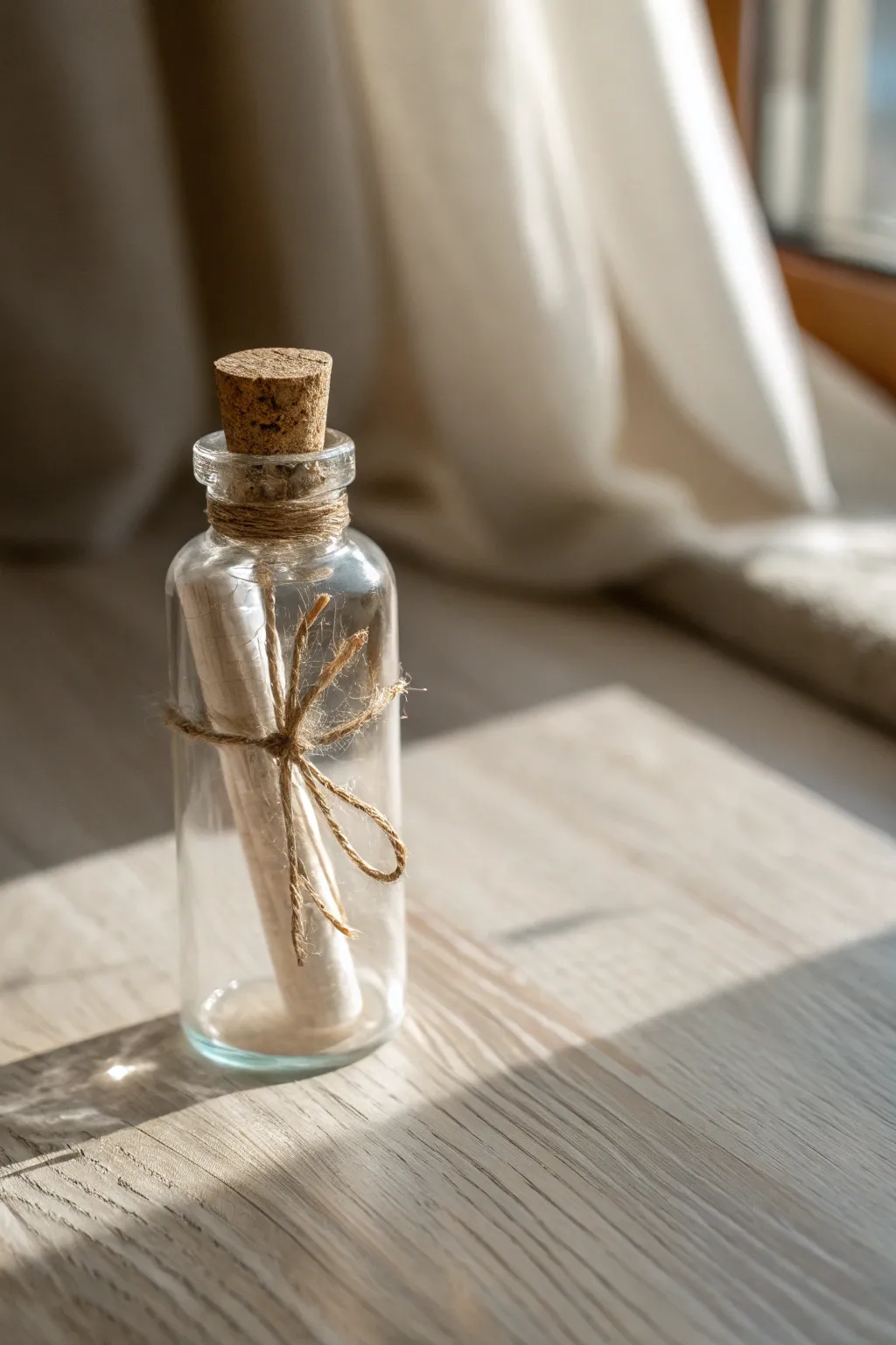 Capture his heart with a message in a bottle: a timeless gesture of love.