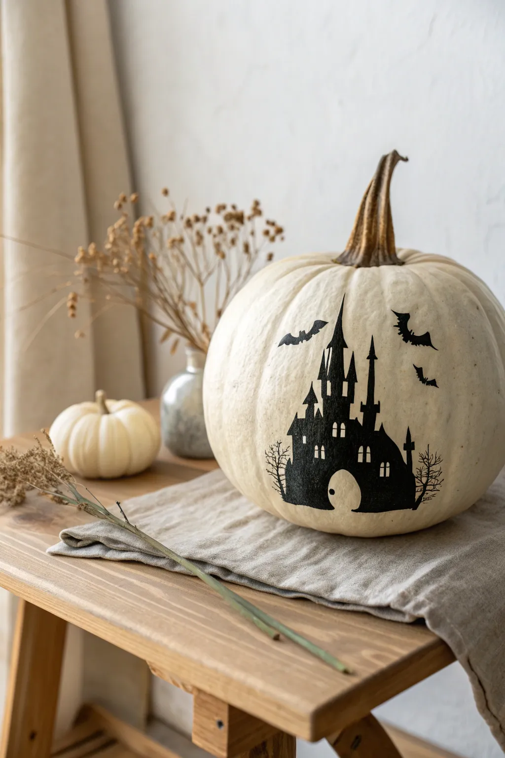 Transform your pumpkin into a storytelling masterpiece with a touch of Dracula's allure.