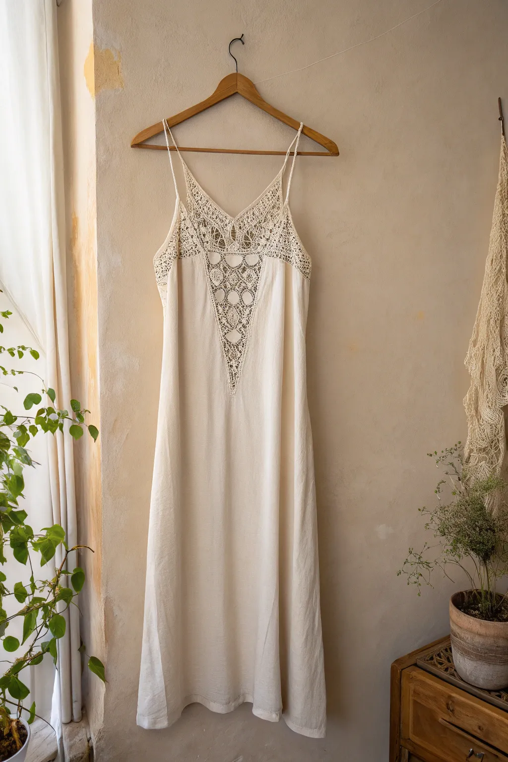 Transform your dress with a touch of lace and embrace the beauty of simplicity and craftsmanship.