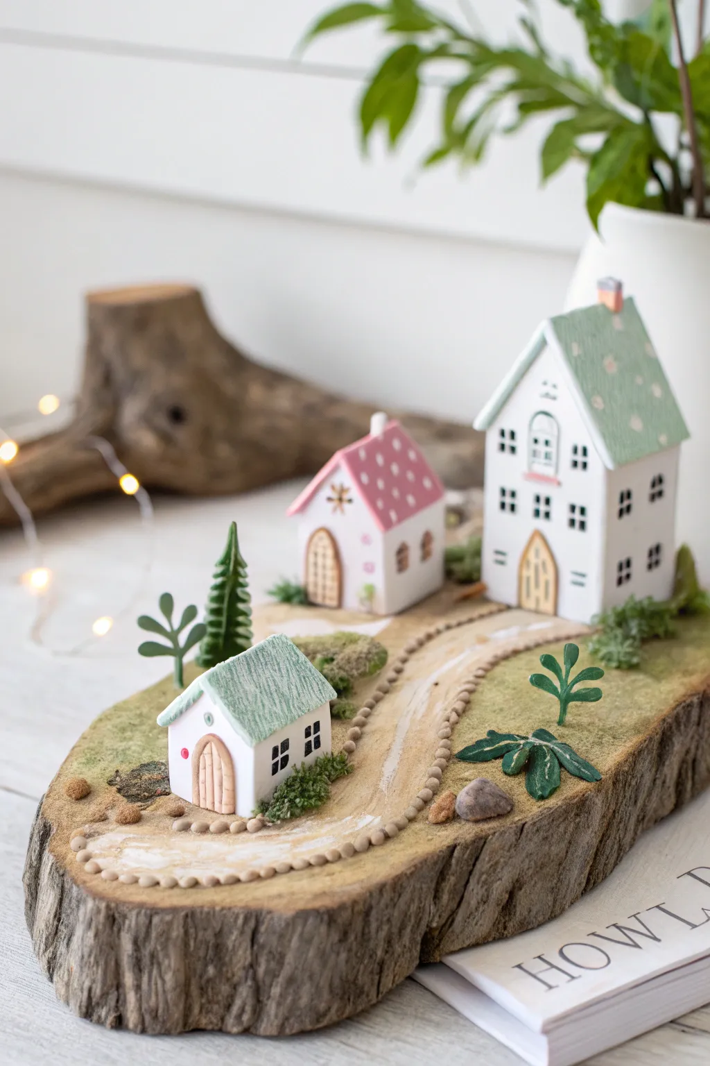 Discover the charm of tiny villages on driftwood—where simplicity meets storytelling.