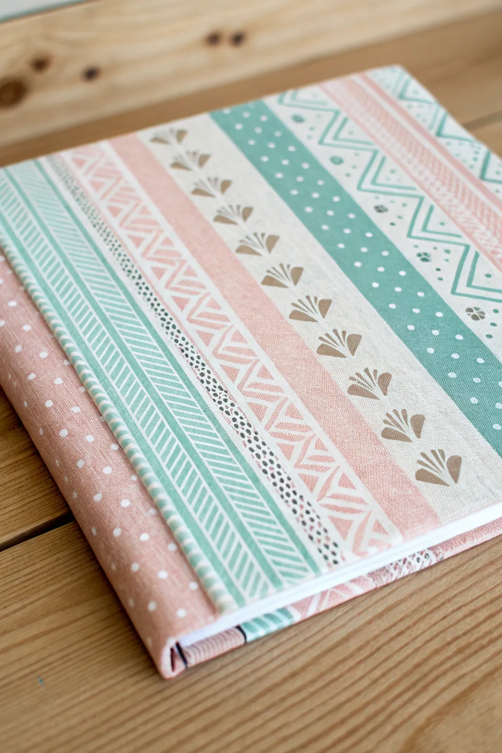 Effortlessly chic: Transform your album cover with minimalist, handcrafted patterns.