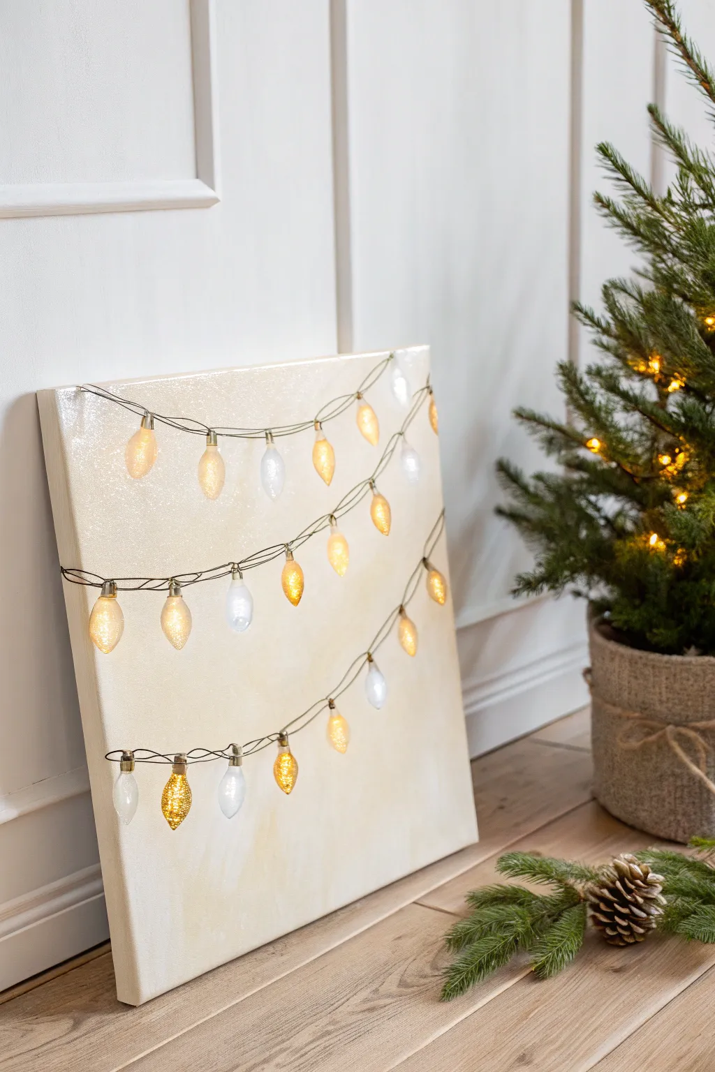 Illuminate your space with a touch of holiday magic. 🌟✨ #ScandiBoho #HolidayGlow