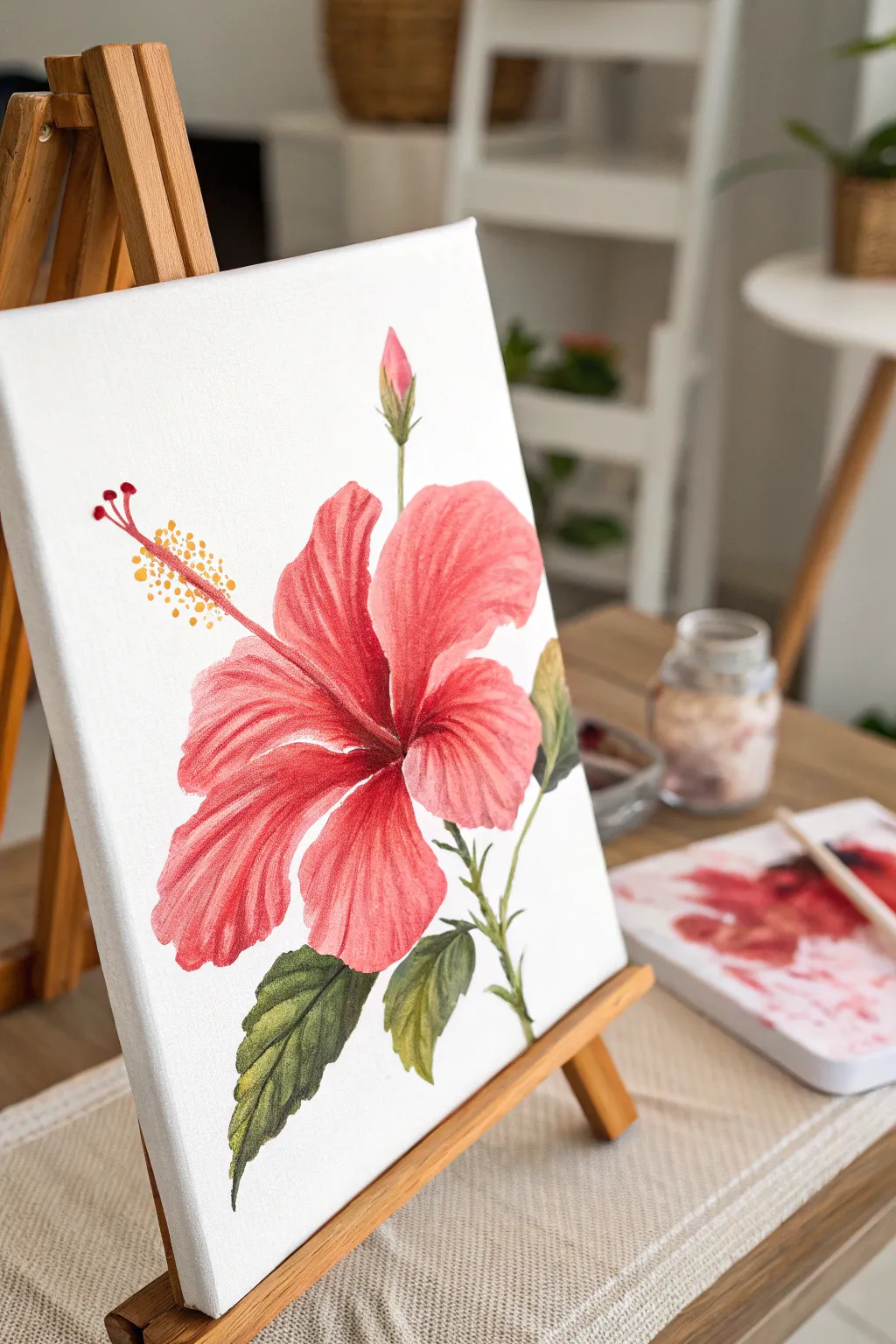 Embrace simplicity with a stunning single bloom portrait – perfect for your minimalist decor.