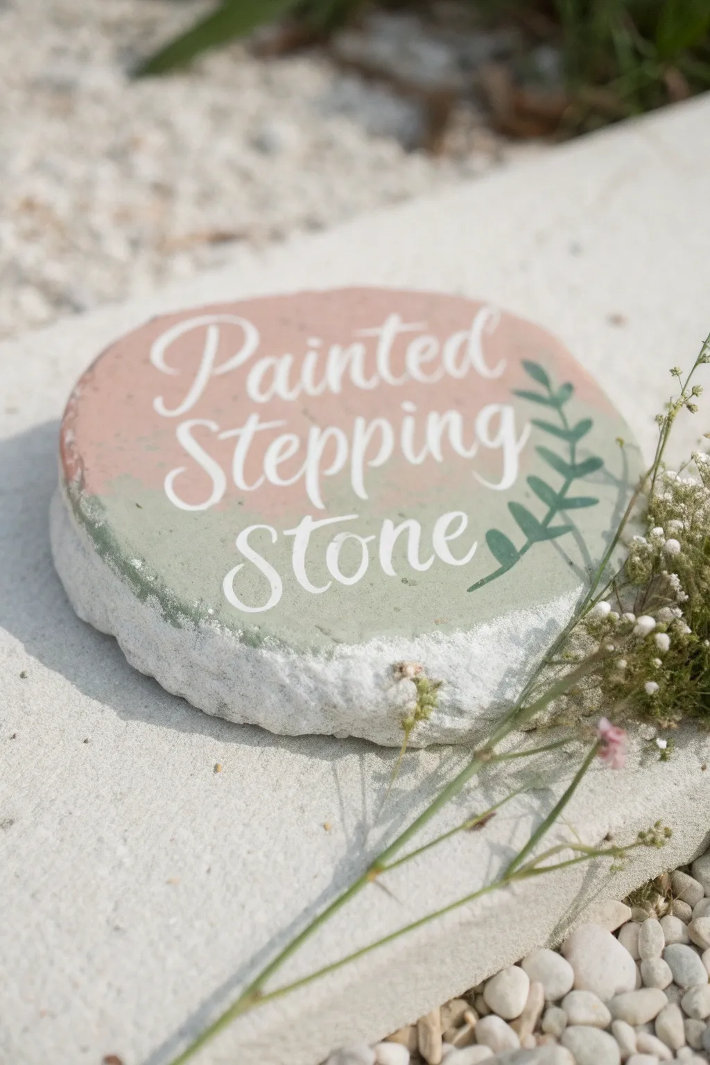 Step into inspiration with these beautifully crafted motivational stones, perfect for adding a personal touch to your garden.