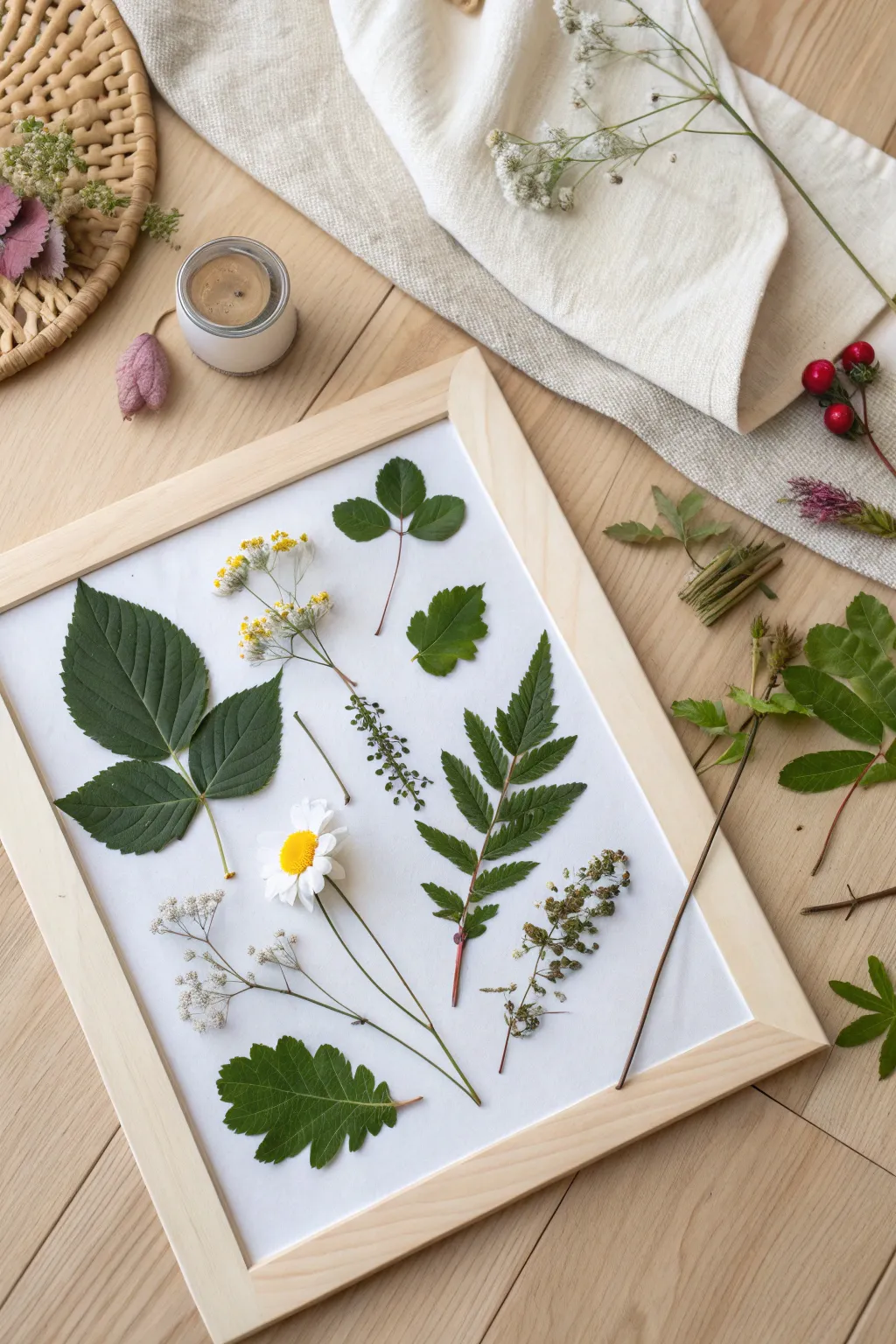 Discover the joy of nature with your little one through a simple and beautiful collage project.