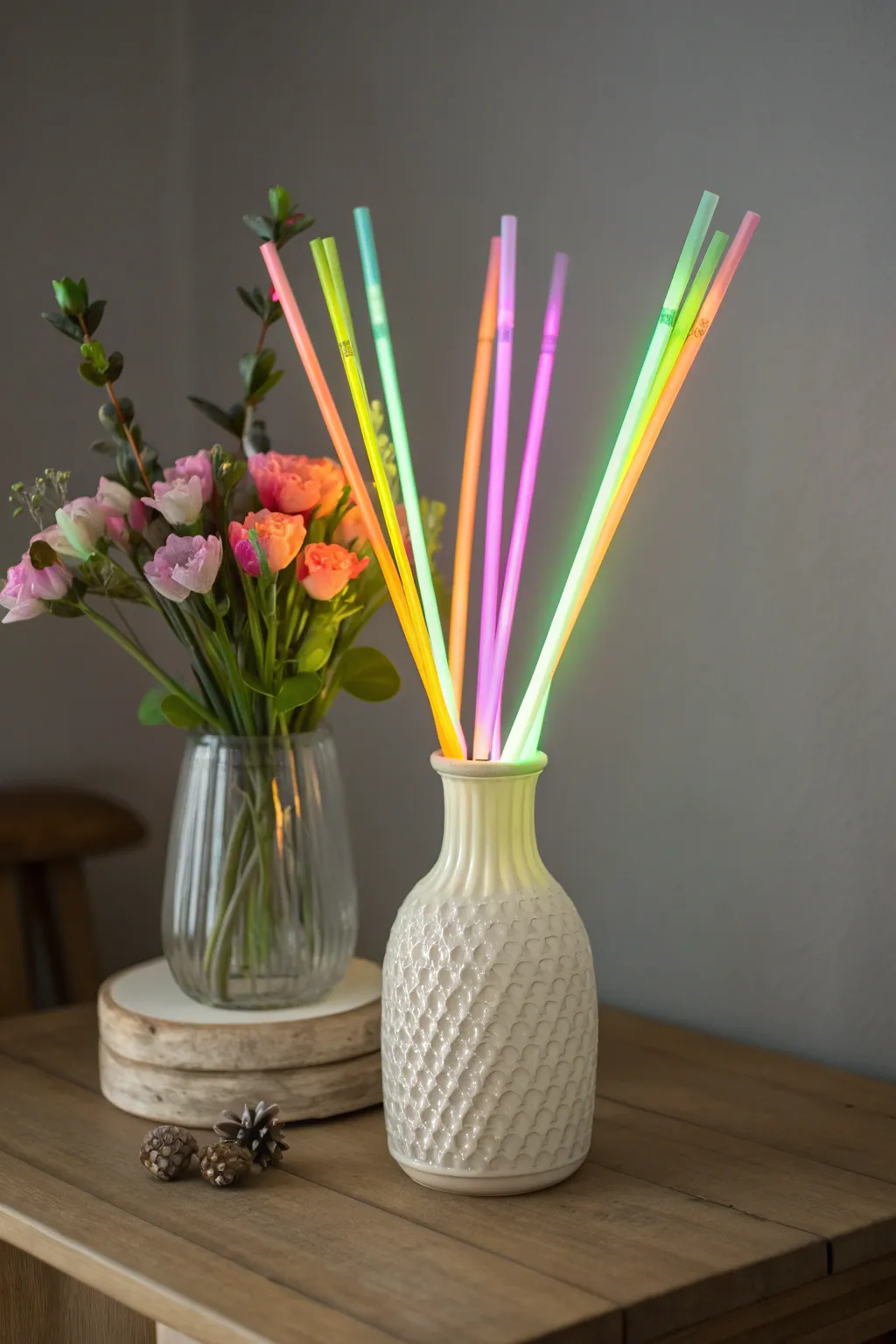 Illuminate your night with a touch of neon elegance.