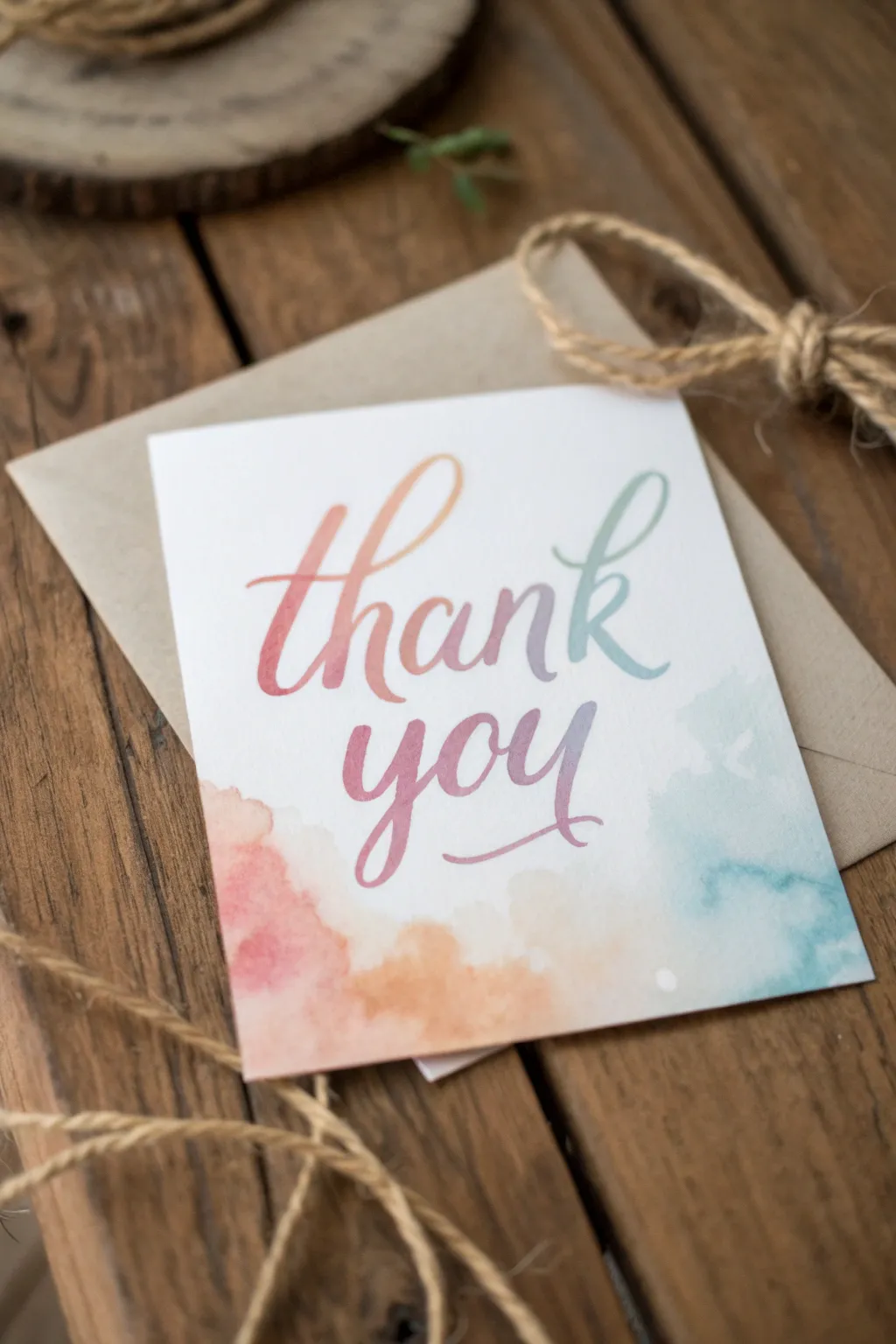 Express gratitude with a touch of artistry. Discover the beauty of hand-lettered watercolor thank you cards.