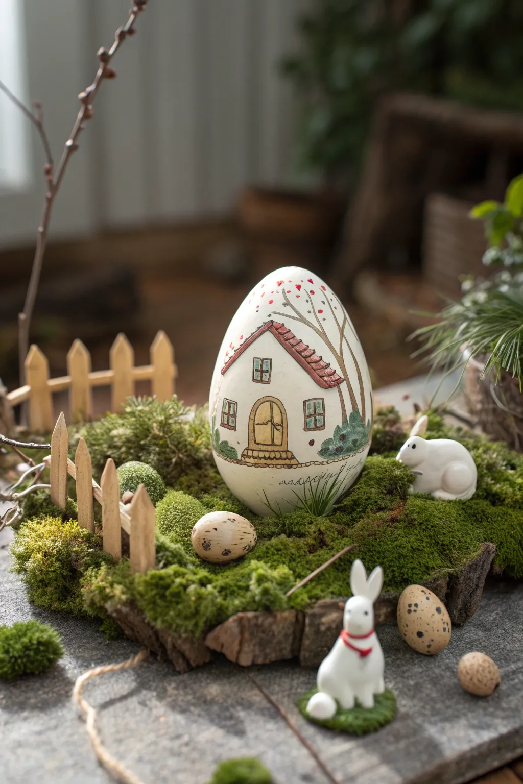 Discover the charm of Eggscapes: where simplicity meets creativity in a miniature world.