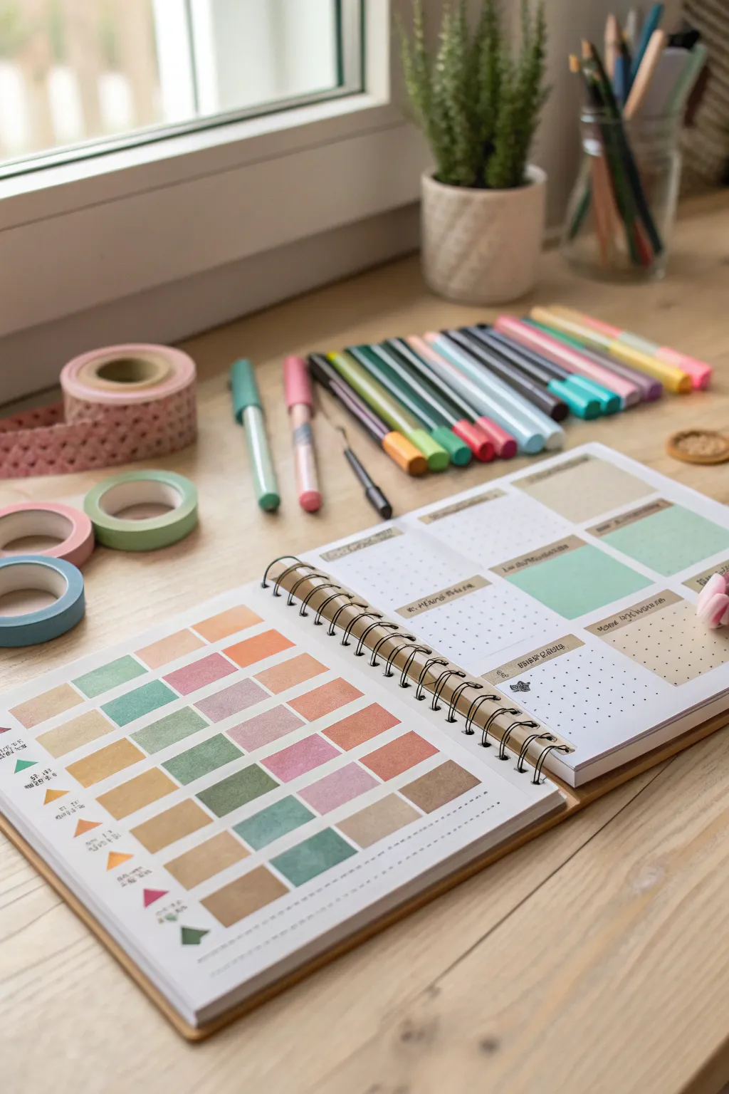 Craft your color palette with style and simplicity, inspired by nature's hues.