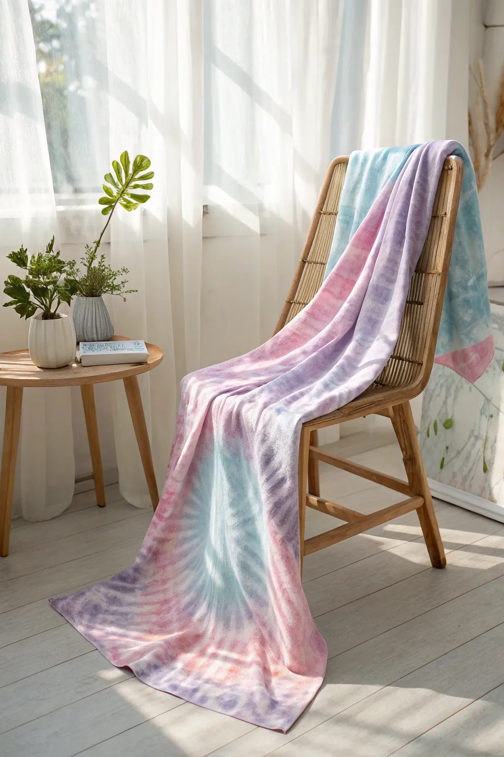 Embrace your creativity with DIY tie-dye: where simplicity meets artistry in every fold.