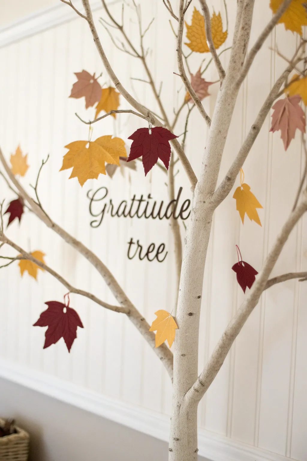 Cultivate gratitude with elegance and simplicity - your very own Gratitude Tree.