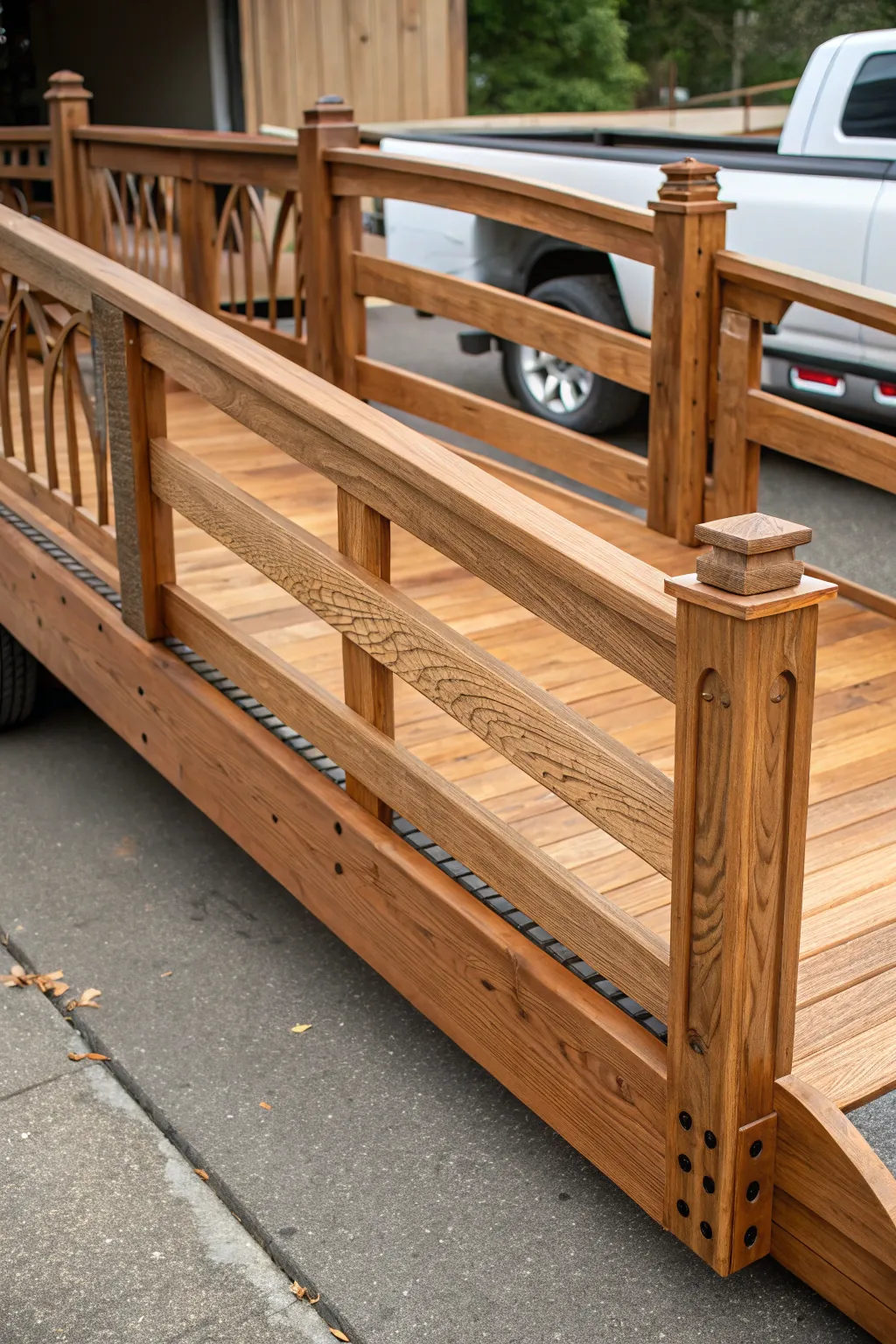 Elevate your ride with multi-functional rails: where craftsmanship meets innovation.