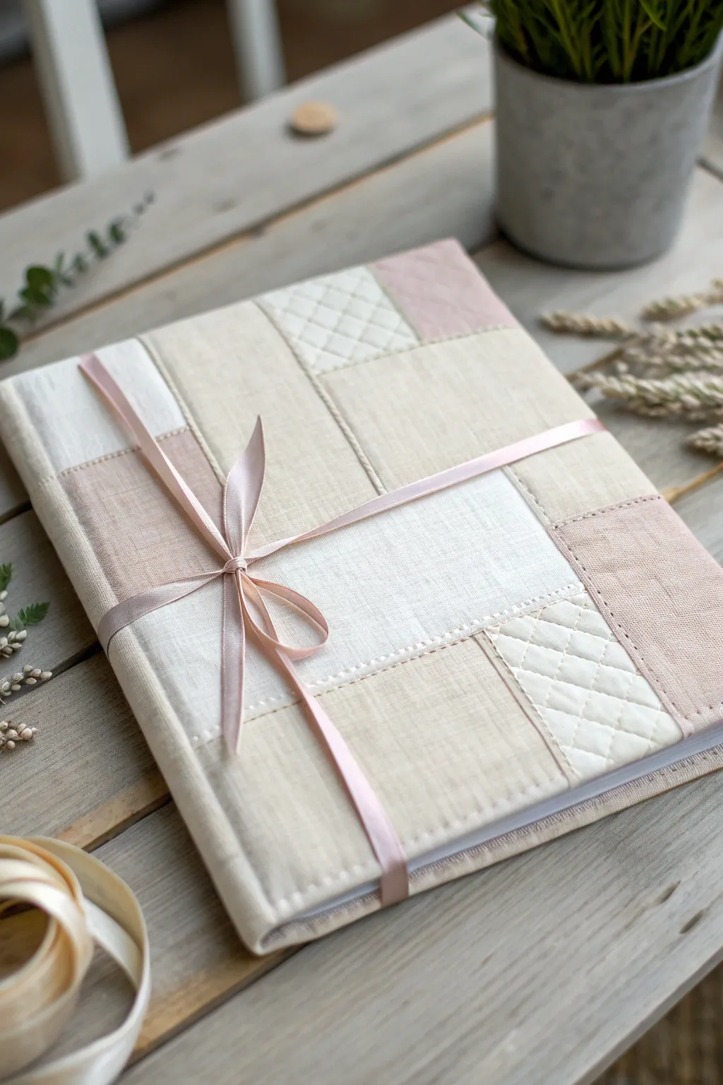 Elevate your organization game with this handmade folder cover, where simplicity meets artistry.