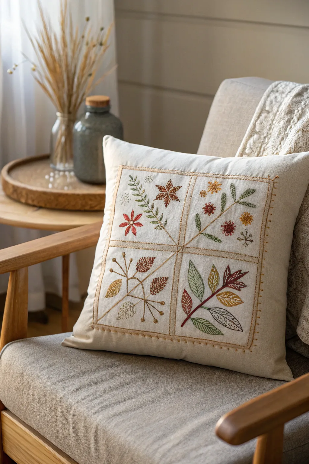Transform your space with the effortless elegance of seasonal pillow covers. Embrace the beauty of change!