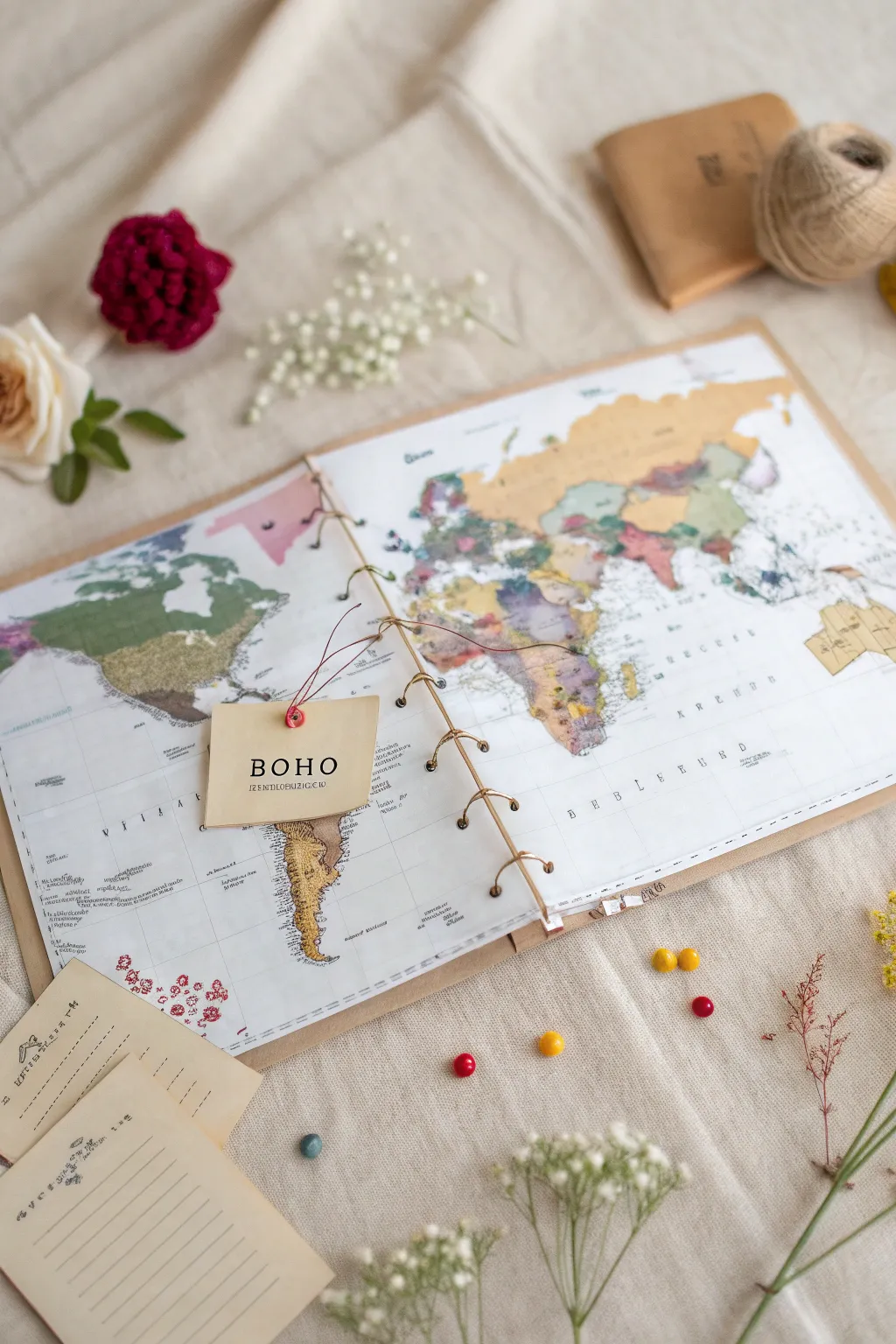 Trace your journey of friendship with a map of memories. #FriendshipGoals #TravelMemories