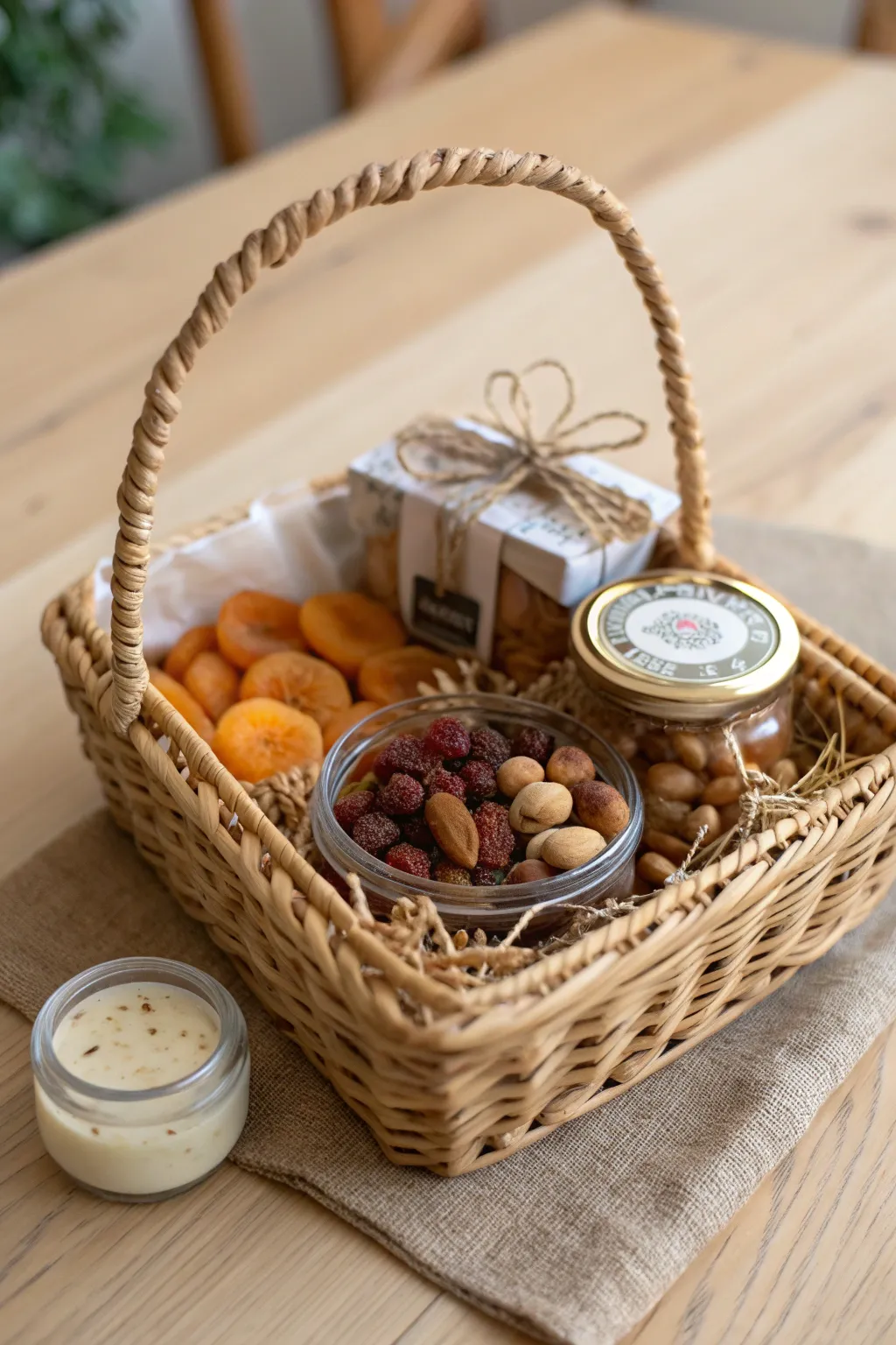 Elevate your gifting with a Healthy Snacker's Choice basket—where simplicity meets indulgence.