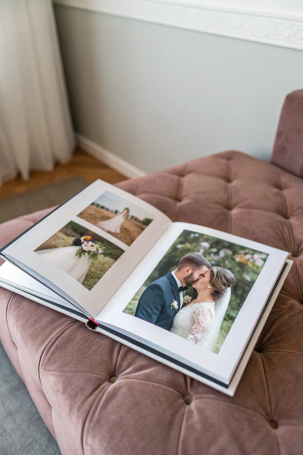 Preserve their special day with a beautifully crafted photo album.