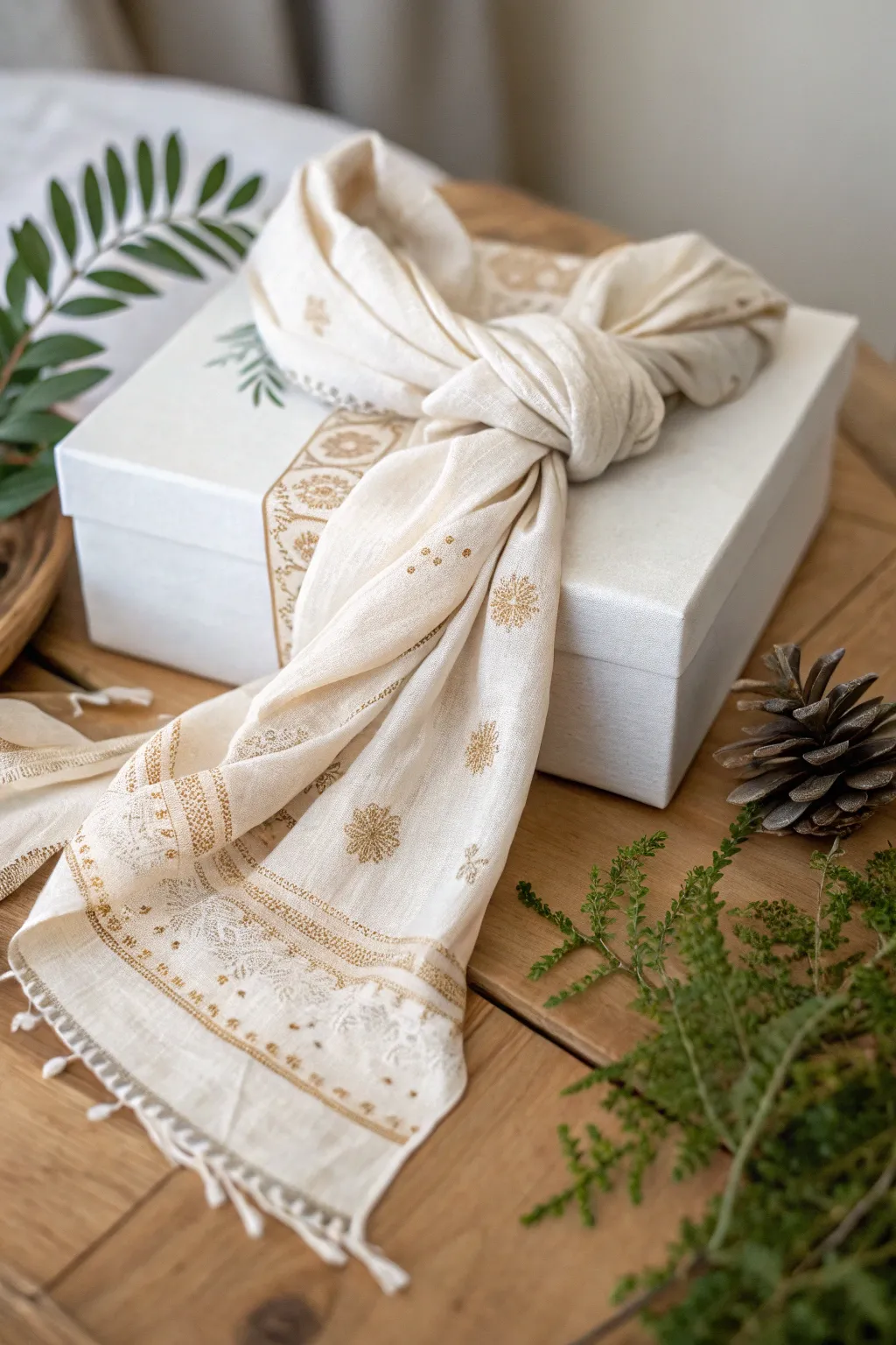 Elevate your gift-giving with eco-friendly fabric wraps – where style meets sustainability.