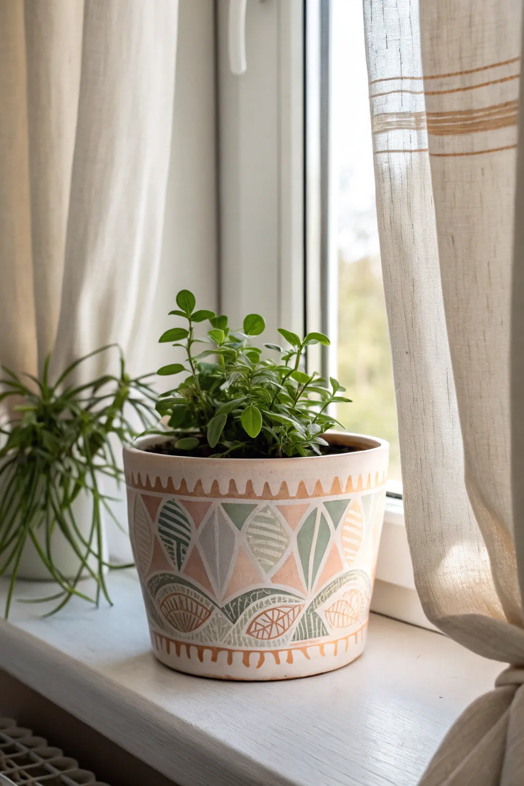Transform your space with the art of clay pot painting – where simplicity meets creativity.