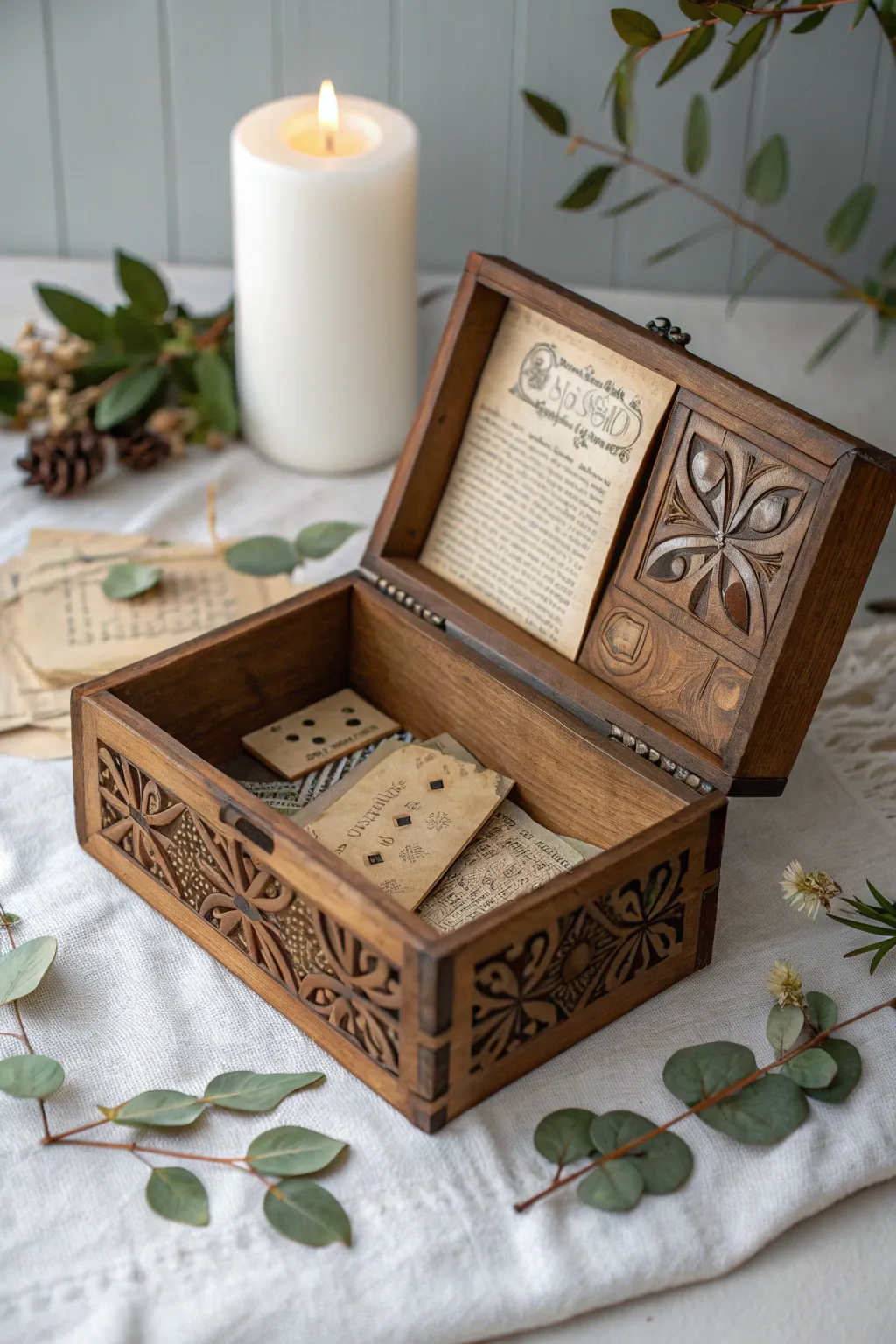 Unlock the mystery with a touch of elegance—your perfect Halloween escape room in a box.